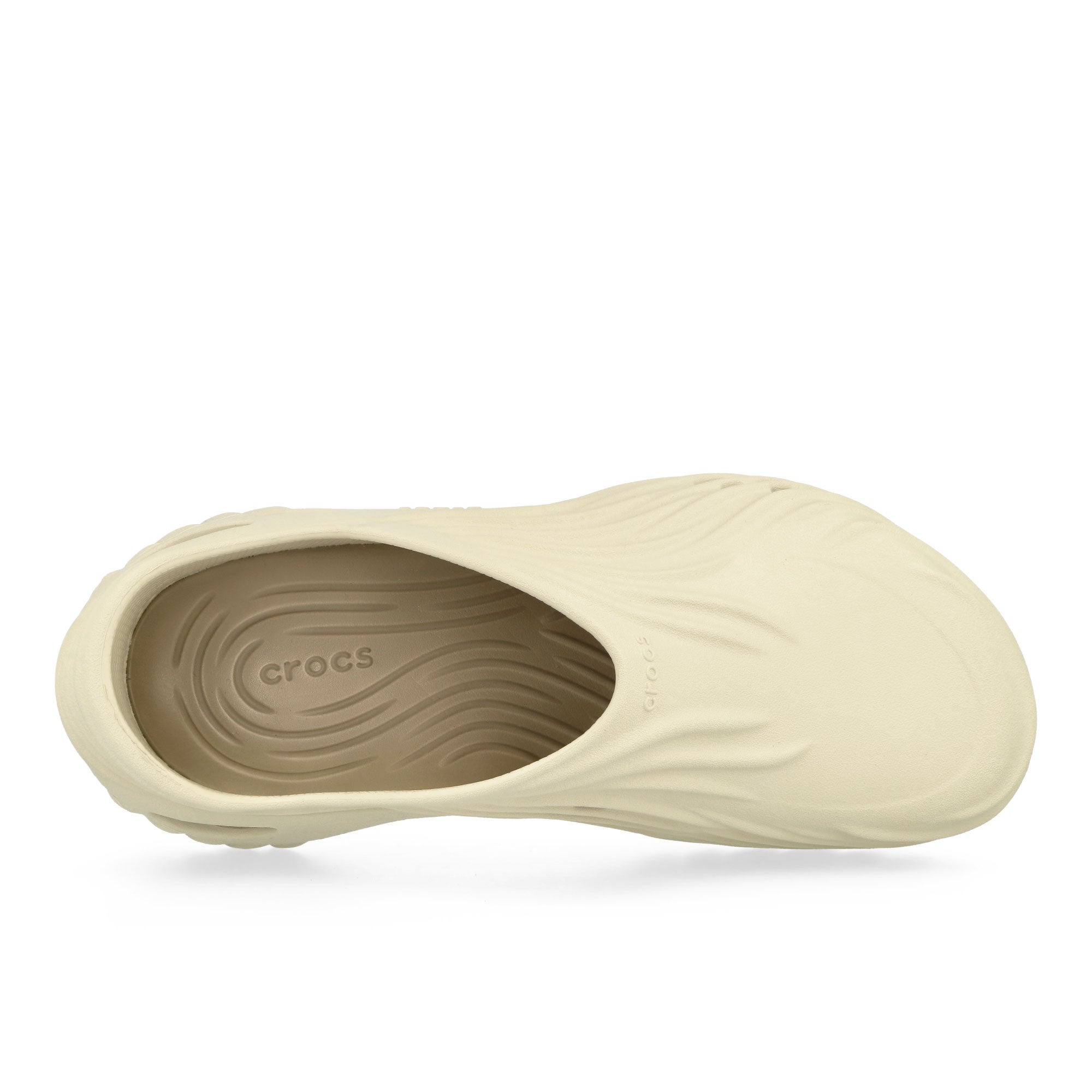 Crocs Echo Wave Almond Tint Slides, Sandals & Slippers Detailfoto | Overkill