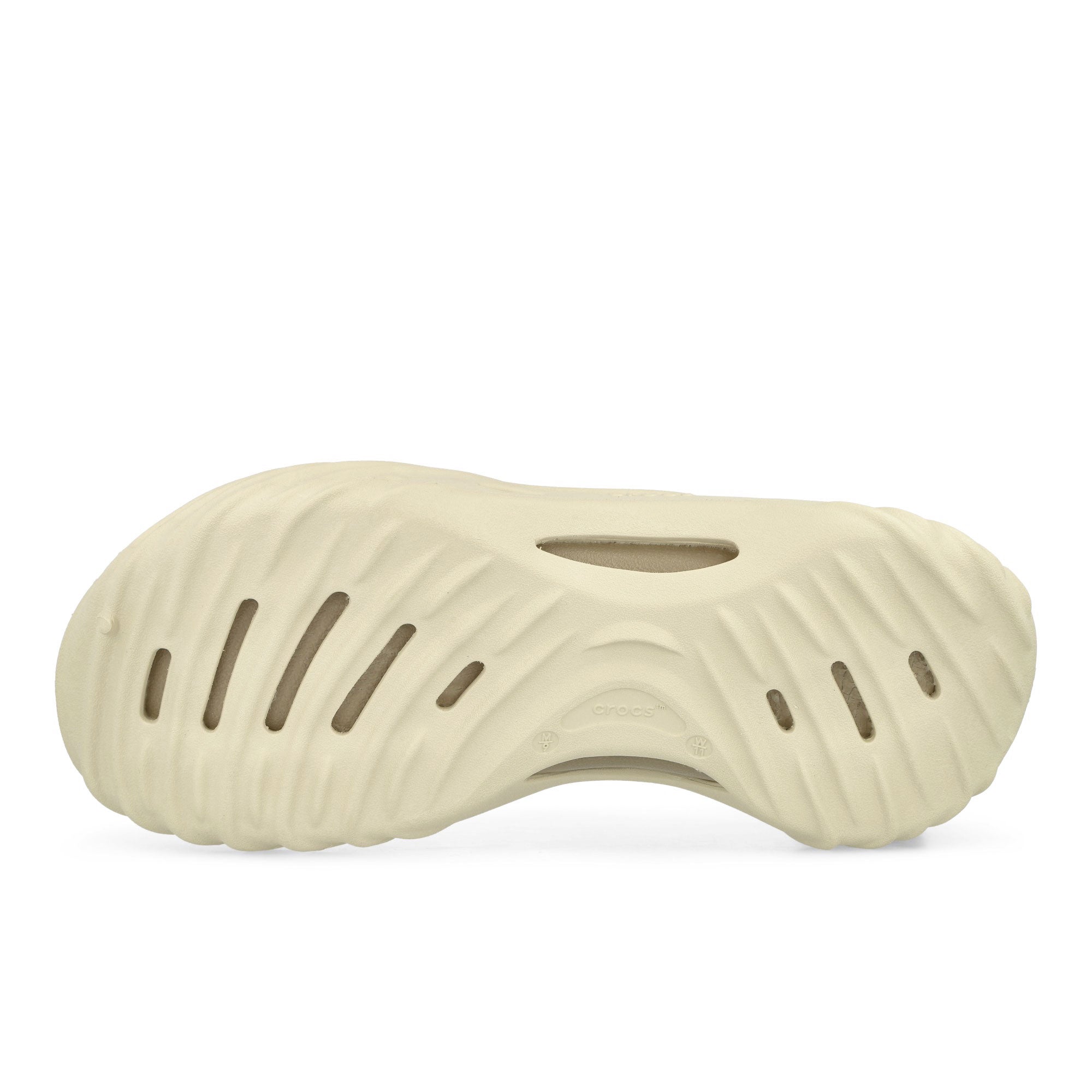 Crocs Echo Wave Almond Tint Slides, Sandals & Slippers Detail View 1 | Overkill