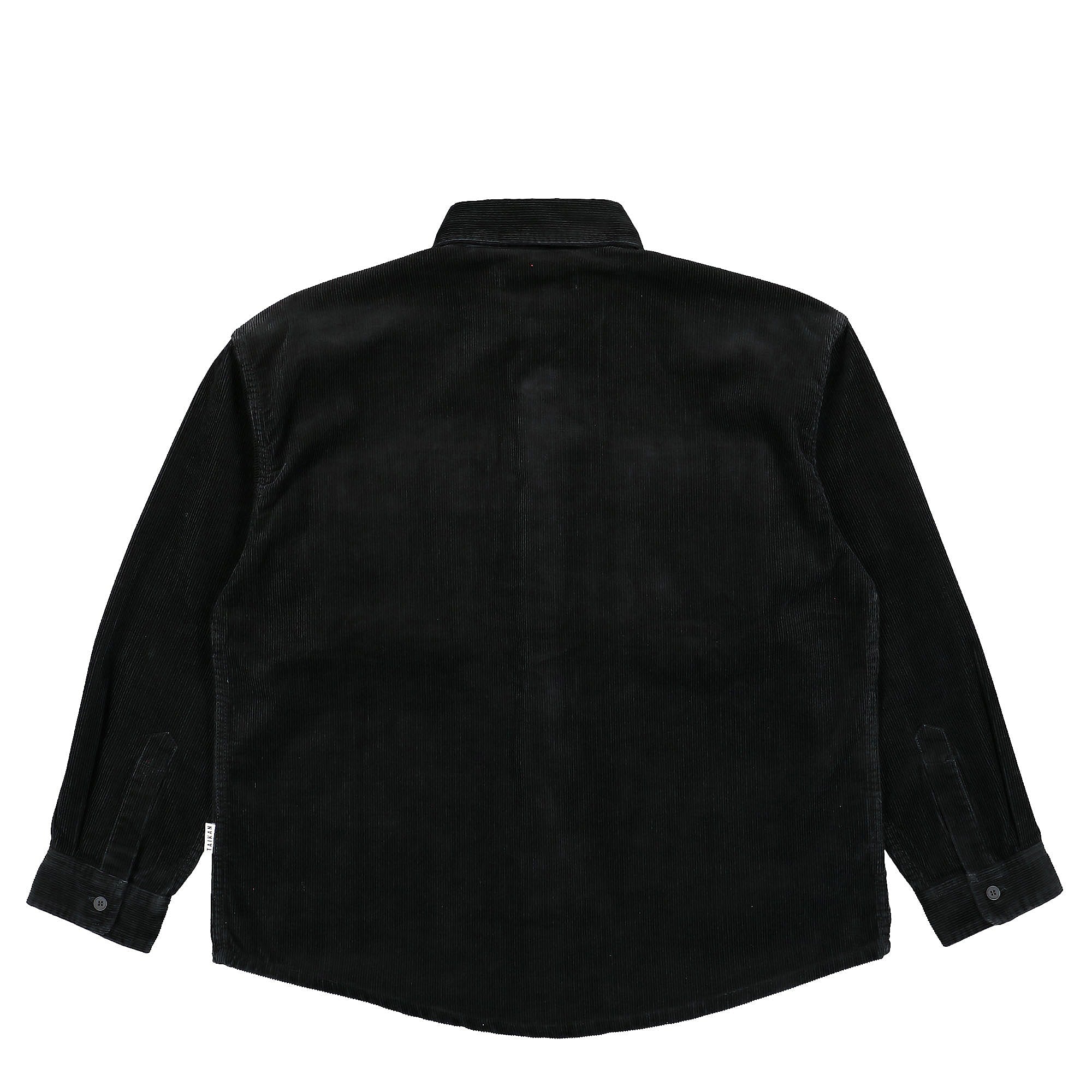 Taikan Everything Corduroy Shirt Jacket Black Shirts Material | Overkill