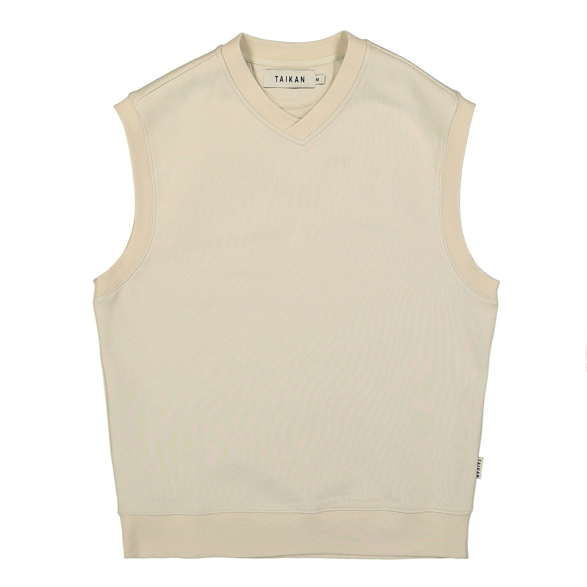 Taikan Everything Fleece Vest Cream Sweater Vests 2108002.CRM | Overkill