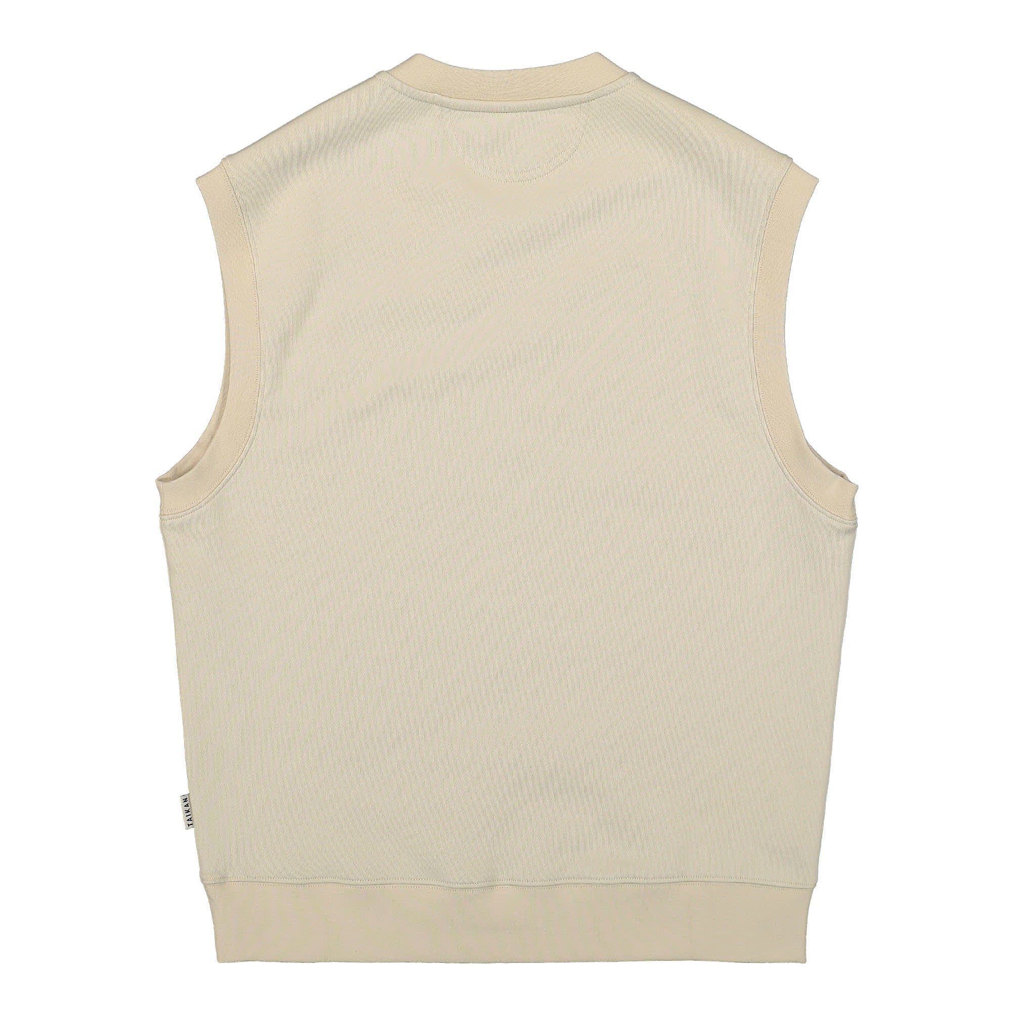 Taikan Everything Fleece Vest Cream Sweater Vests Material | Overkill