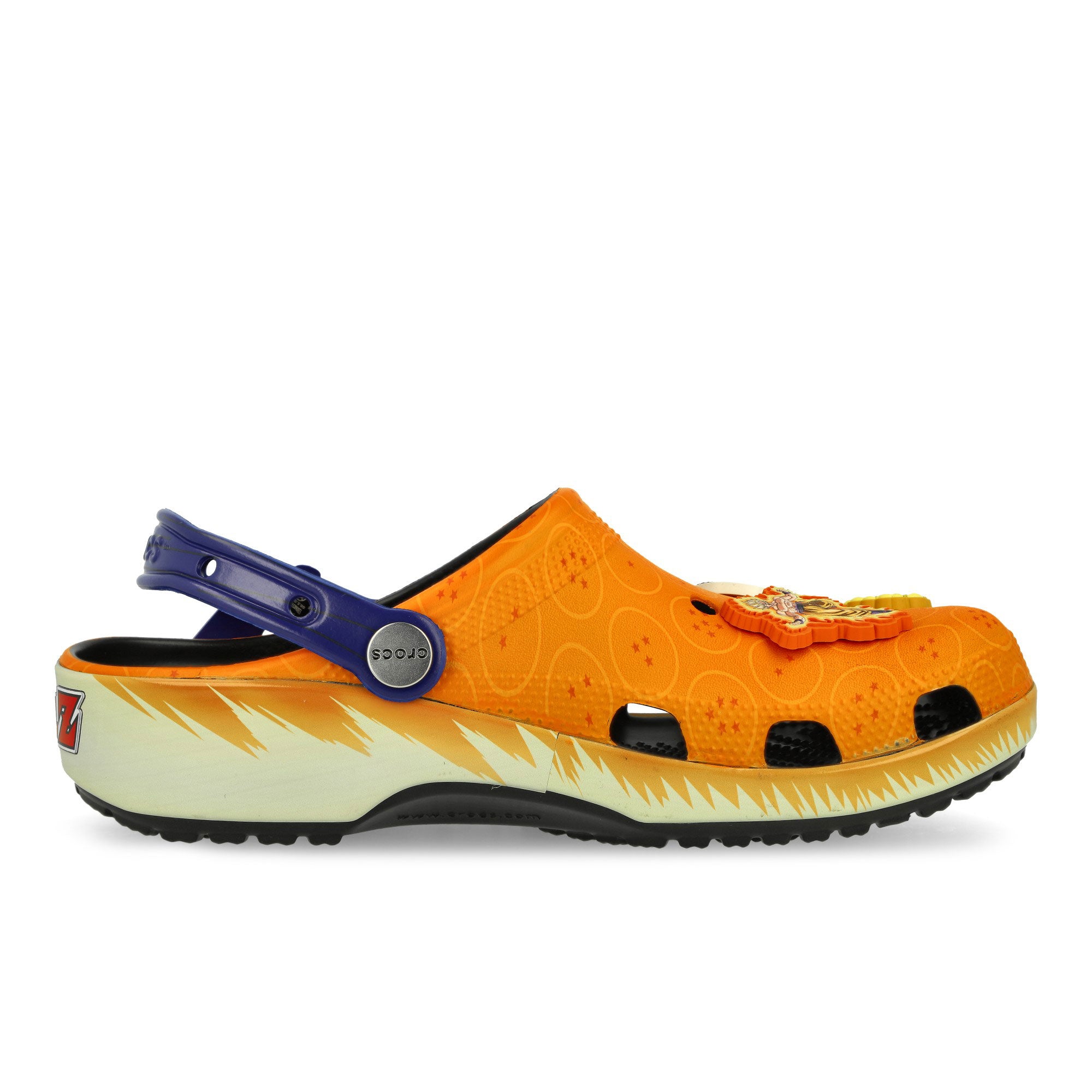 Crocs Dragon Ball Z Classic Clog Orange / Multicolor Slides, Sandals & Slippers Silhouette | Overkill