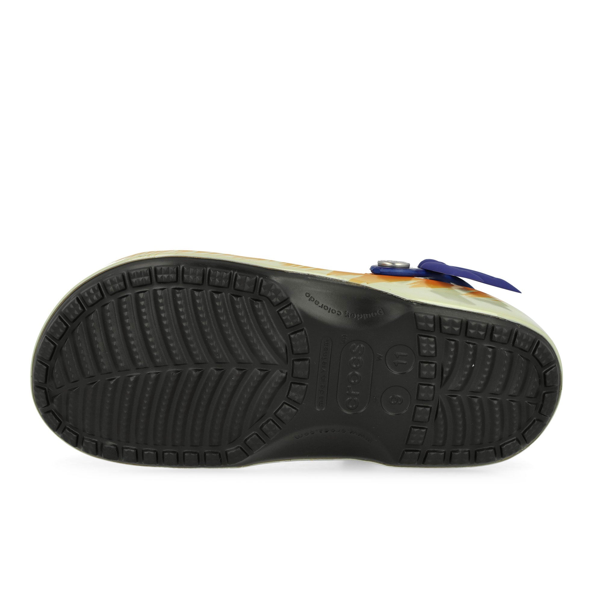 Crocs Dragon Ball Z Classic Clog Orange / Multicolor Slides, Sandals & Slippers Detail View 1 | Overkill