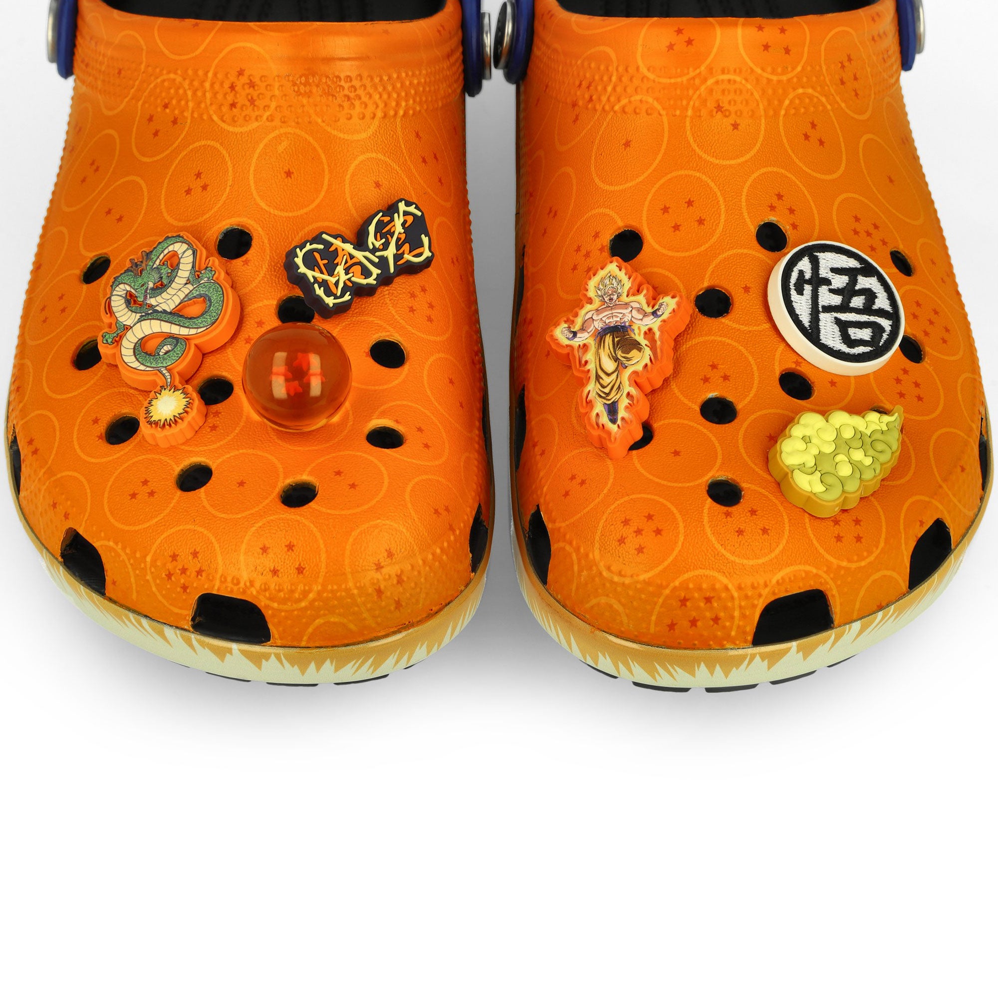 Crocs Dragon Ball Z Classic Clog Orange / Multicolor Slides, Sandals & Slippers Detail View 2 | Overkill