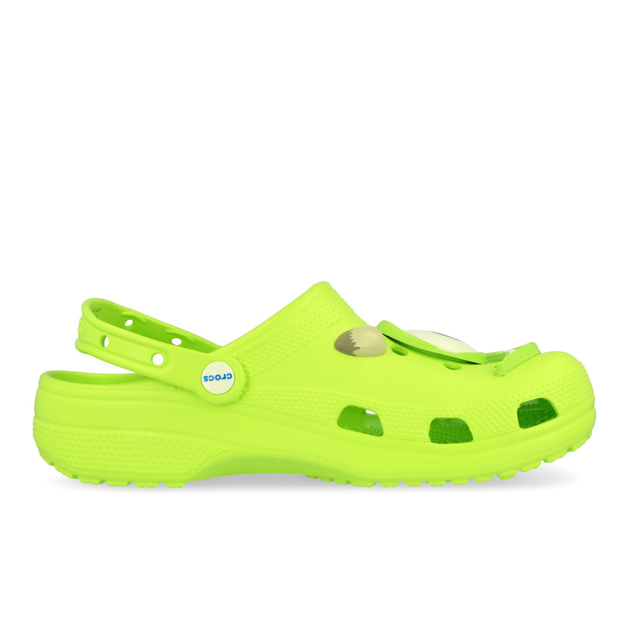 Crocs Monsters Inc Mike CLS Clog Green / Multicolor Slides, Sandals & Slippers Silhouette | Overkill