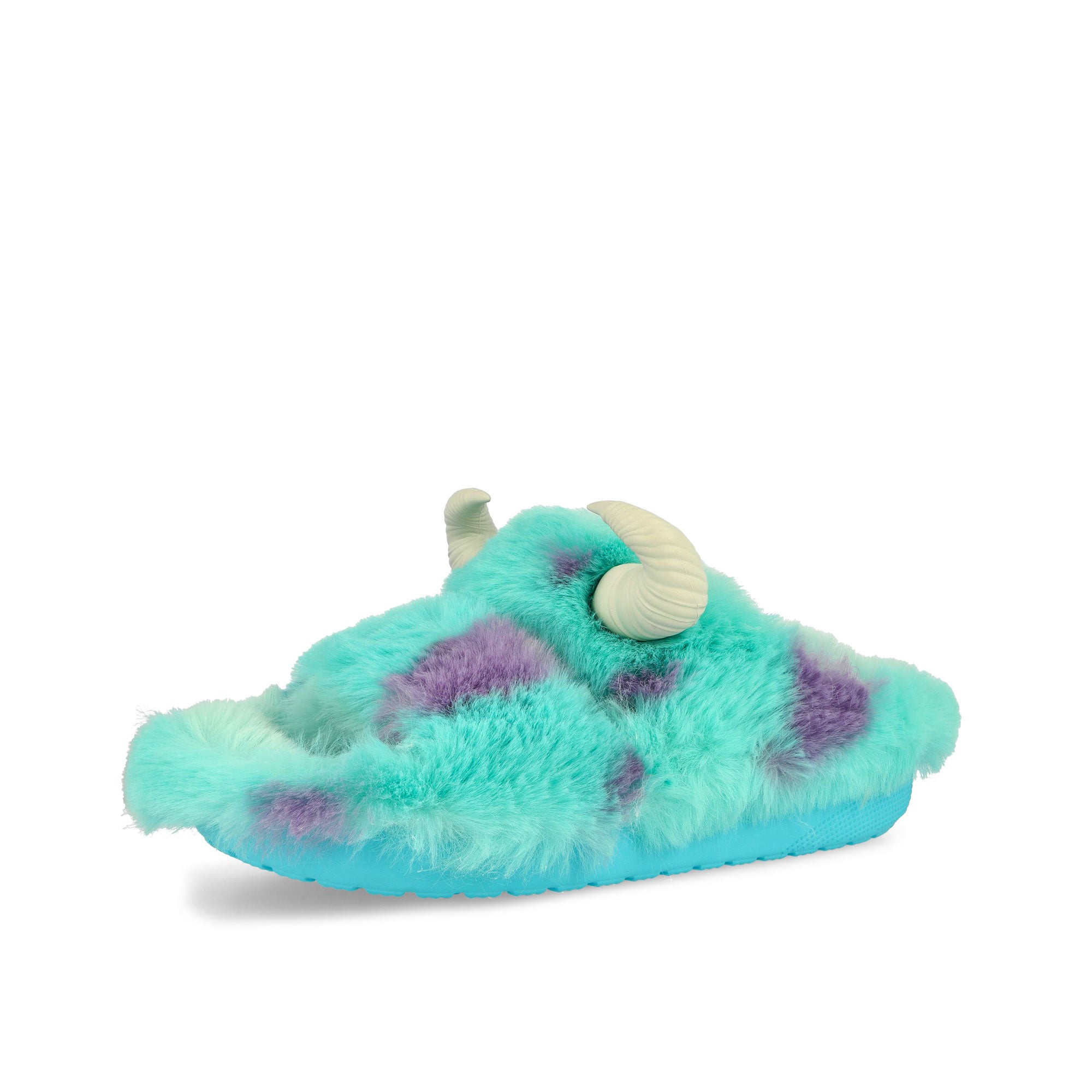 Crocs Monsters Sulley Classic Cozzzy Sandal Blue / Multicolor Slides, Sandals & Slippers Close Up | Overkill