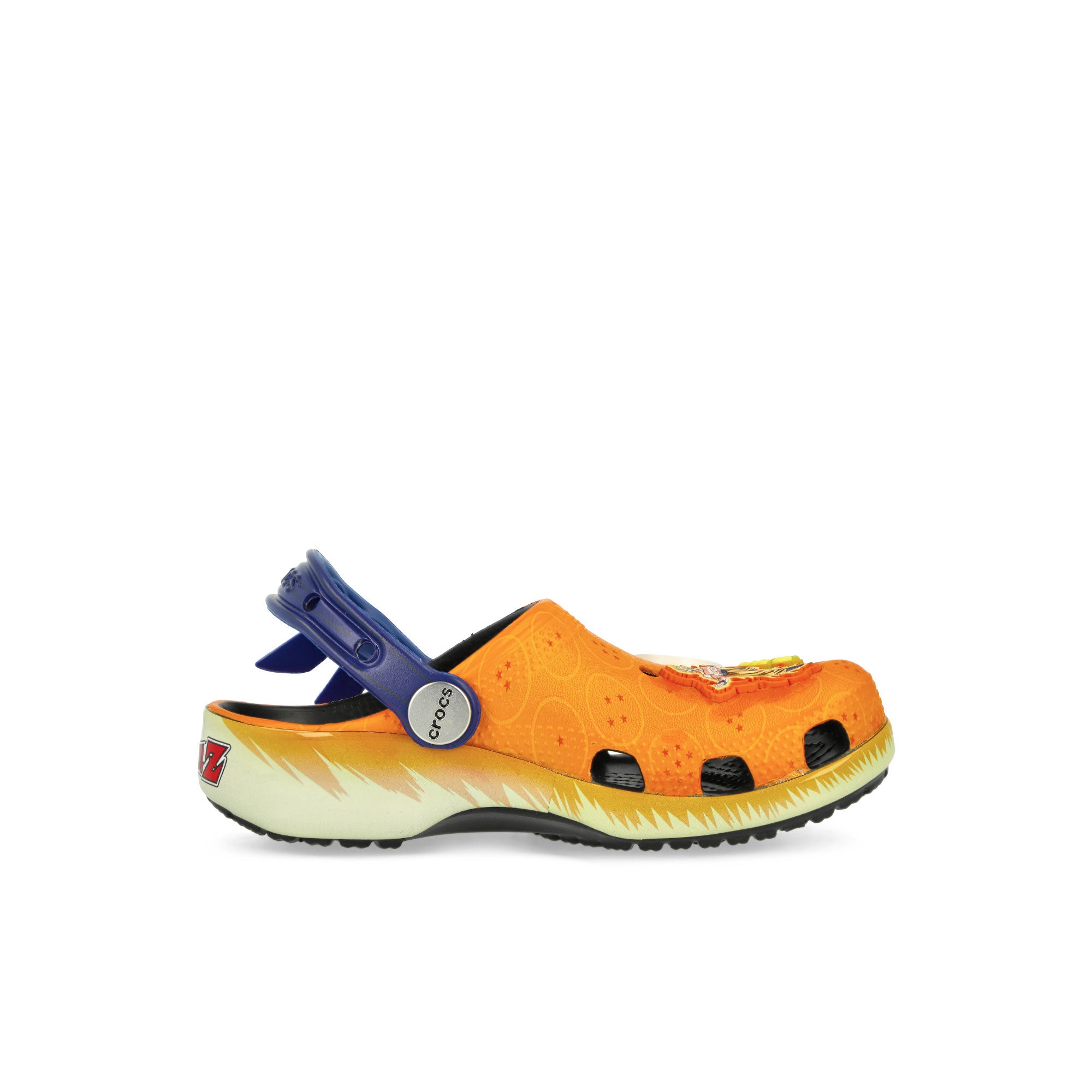 Crocs Dragon Ball Z Classic Clog K Orange / Multicolor Slides, Sandals & Slippers Silhouette | Overkill