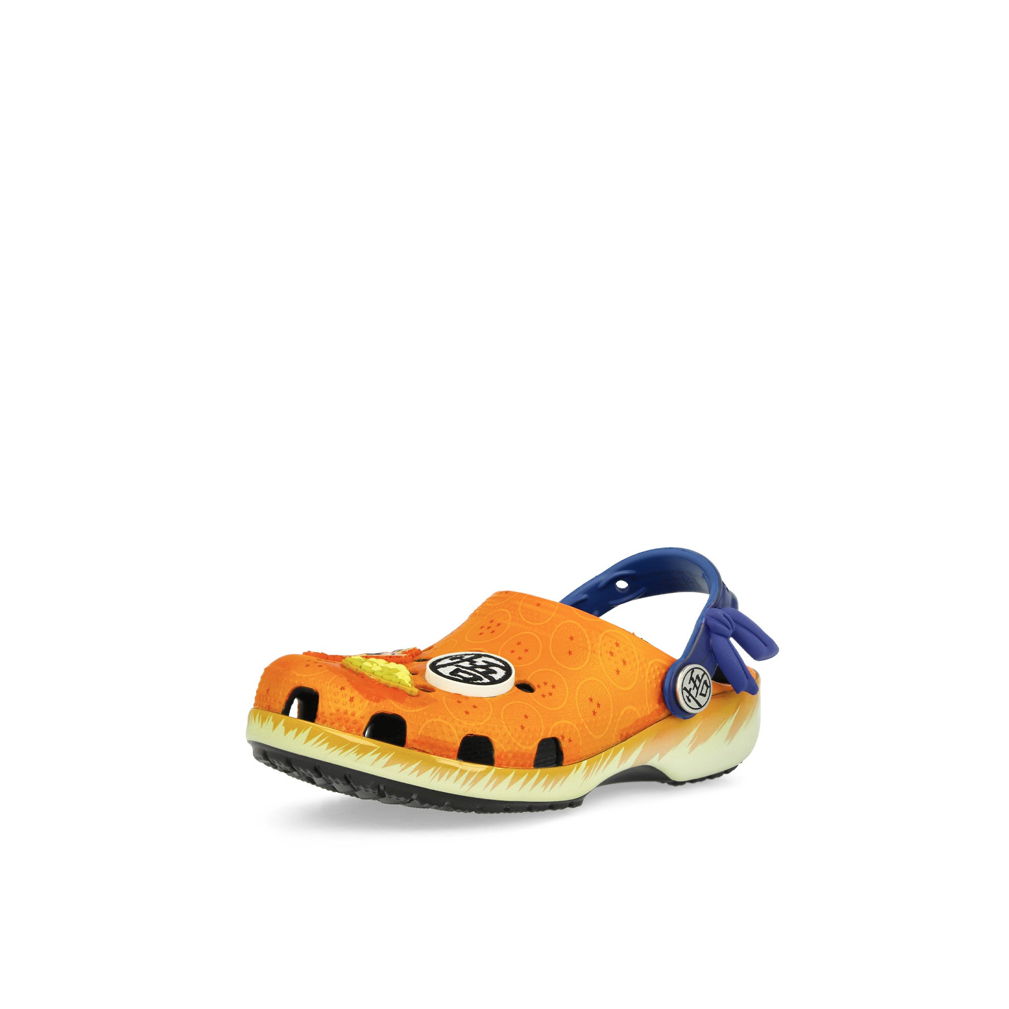 Crocs Dragon Ball Z Classic Clog K Orange / Multicolor Slides, Sandals & Slippers Close Up | Overkill