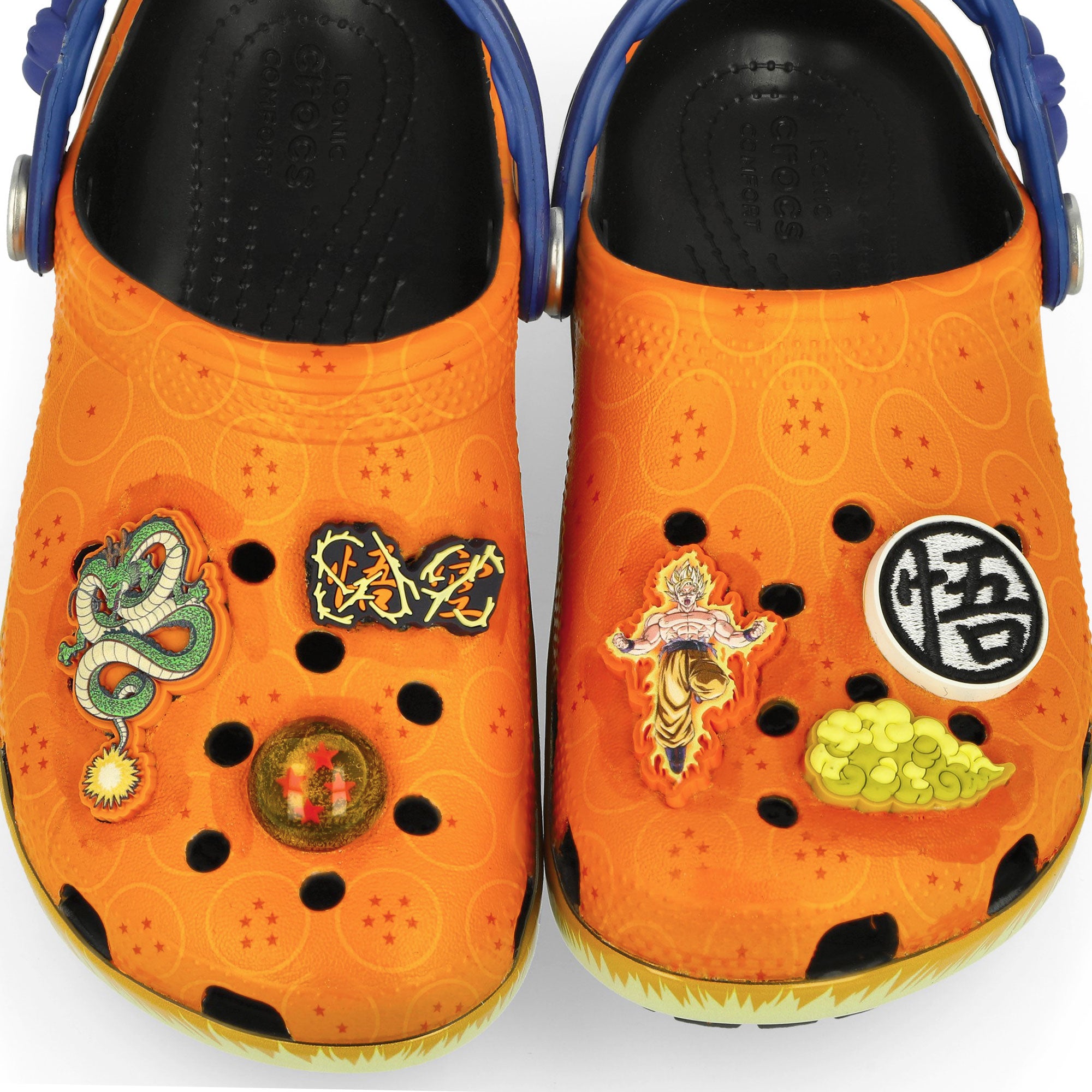Crocs Dragon Ball Z Classic Clog K Orange / Multicolor Slides, Sandals & Slippers Detailfoto | Overkill