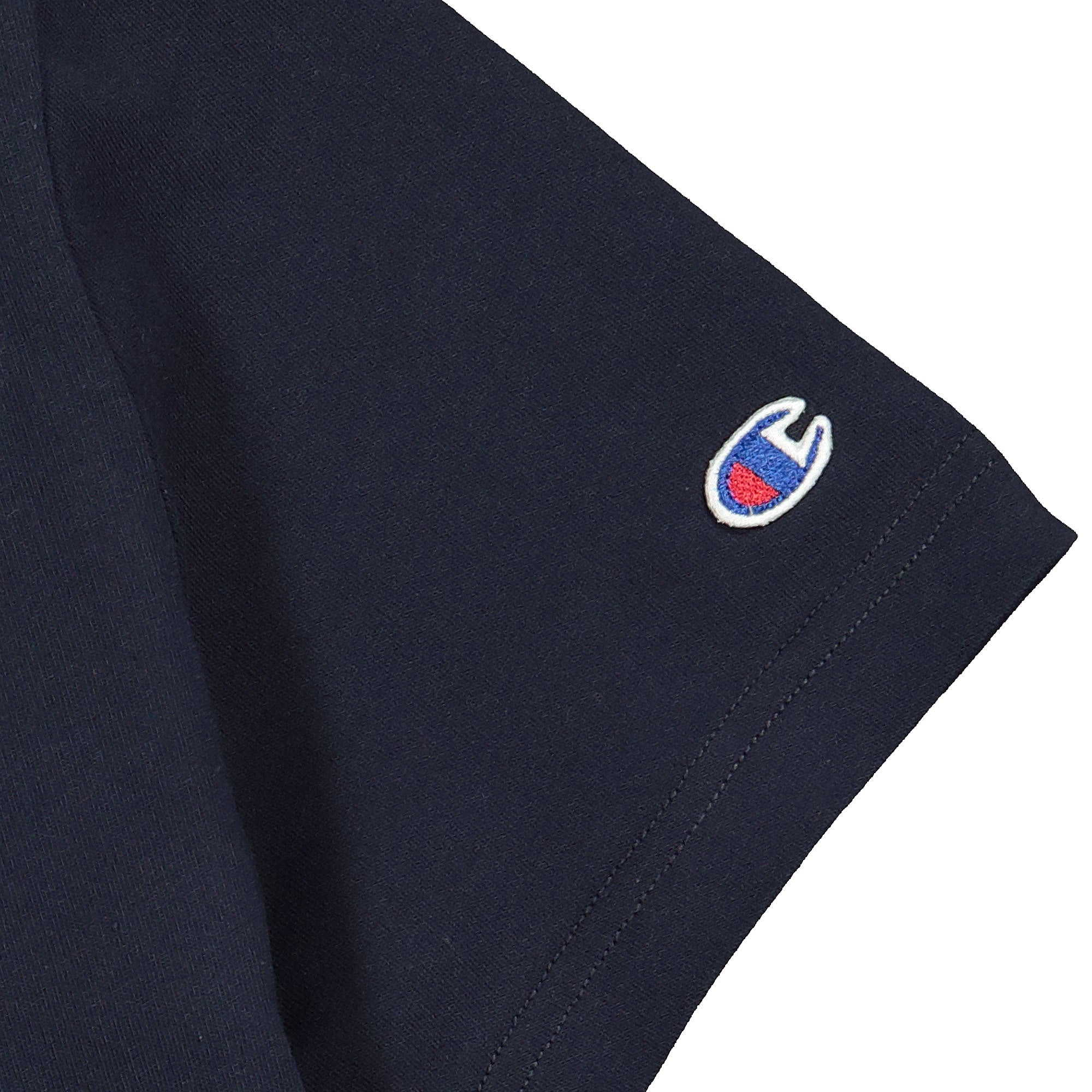 Champion Crewneck T-Shirt Navy T-Shirts Detailfoto | Overkill