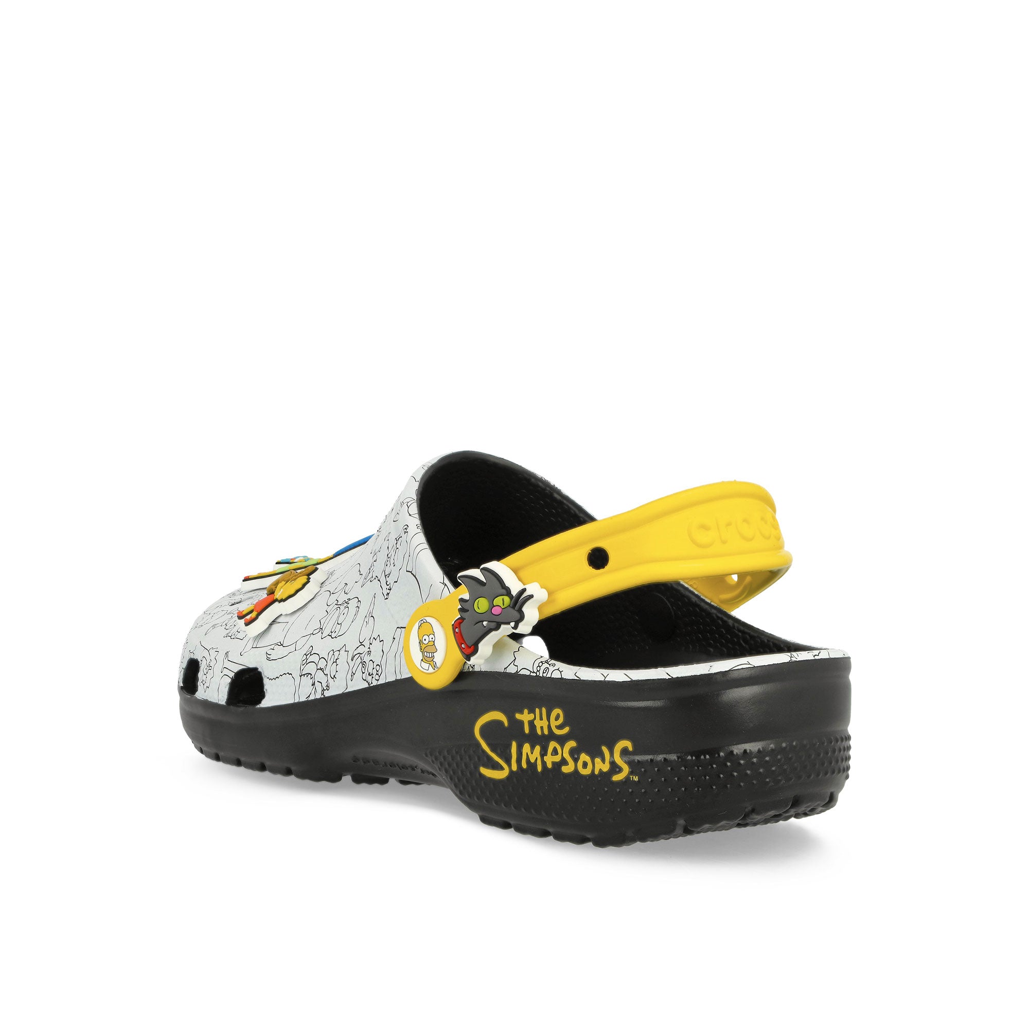Crocs The Simpsons Classic Clog Multicolor Slides, Sandals & Slippers Close Up | Overkill