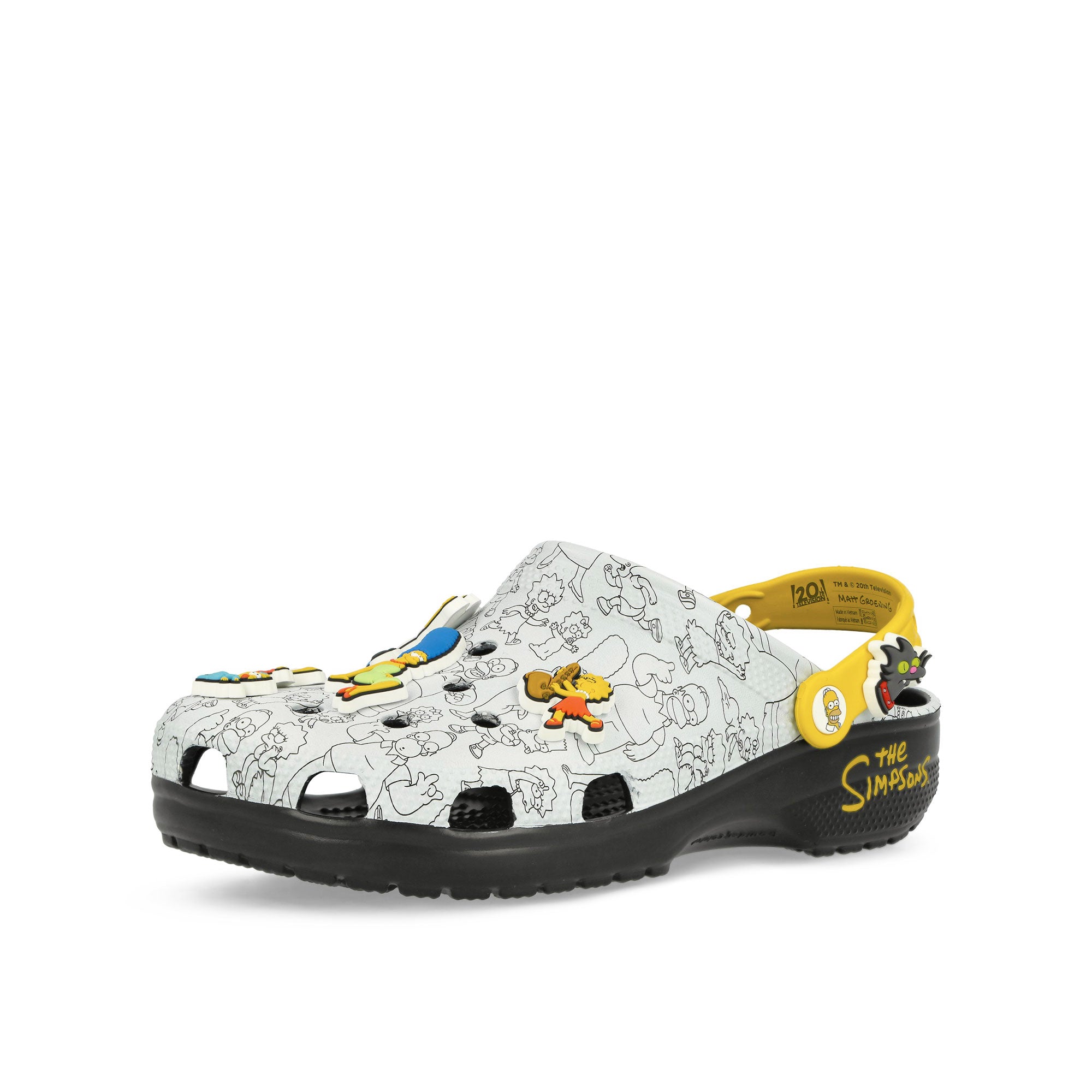 Crocs The Simpsons Classic Clog Multicolor Slides, Sandals & Slippers Detailfoto | Overkill