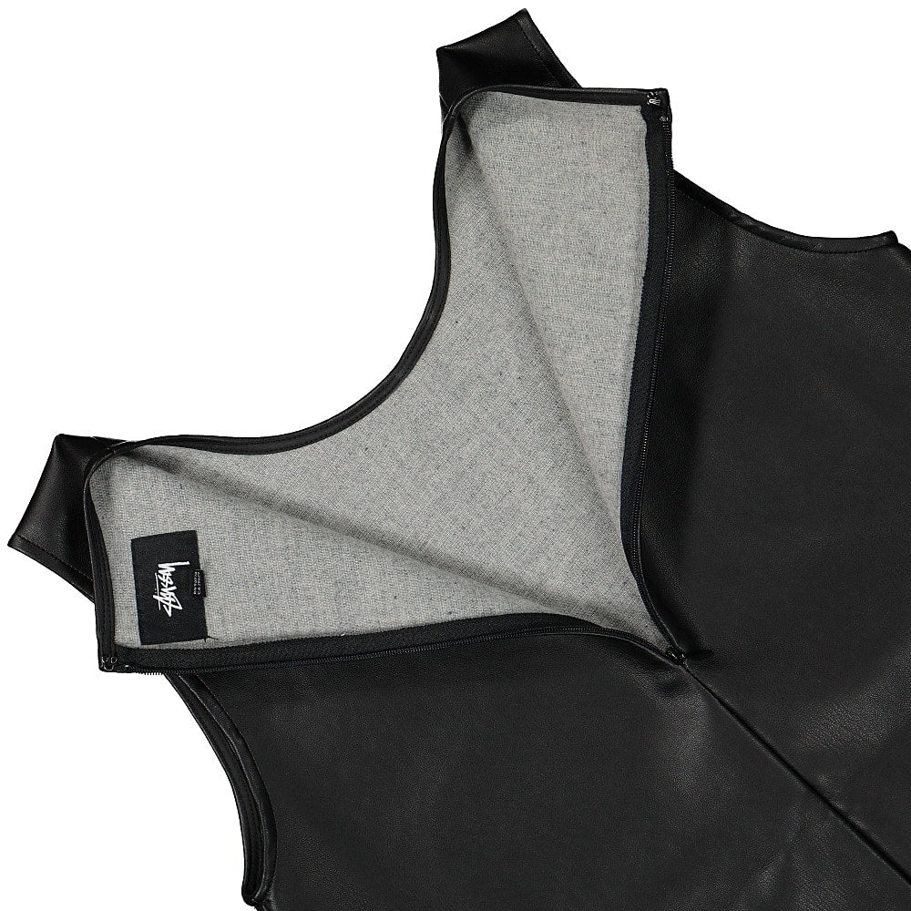 Stussy Wmns PU Shift Dress Black Dresses Detail view 1 | Overkill