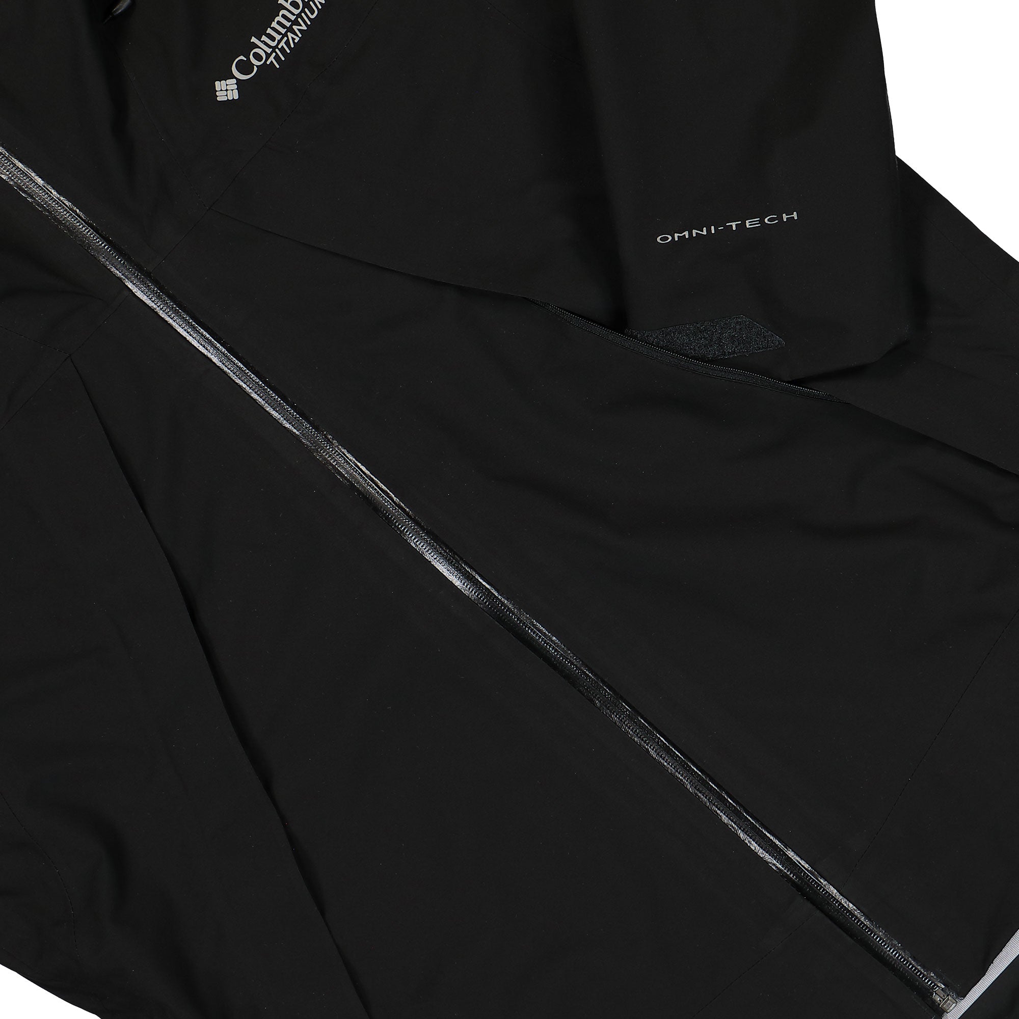 Columbia Northwest Explorer 3 Black Windbreaker Detailfoto | Overkill