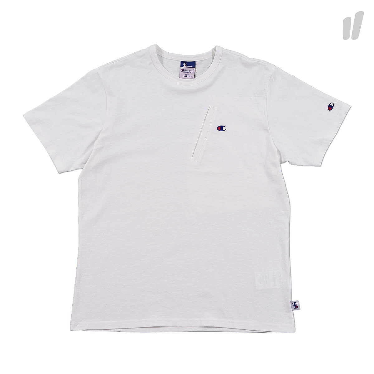 Champion Crewneck T-Shirt White T-Shirts 211620S18 WW001 / WHT | Overkill