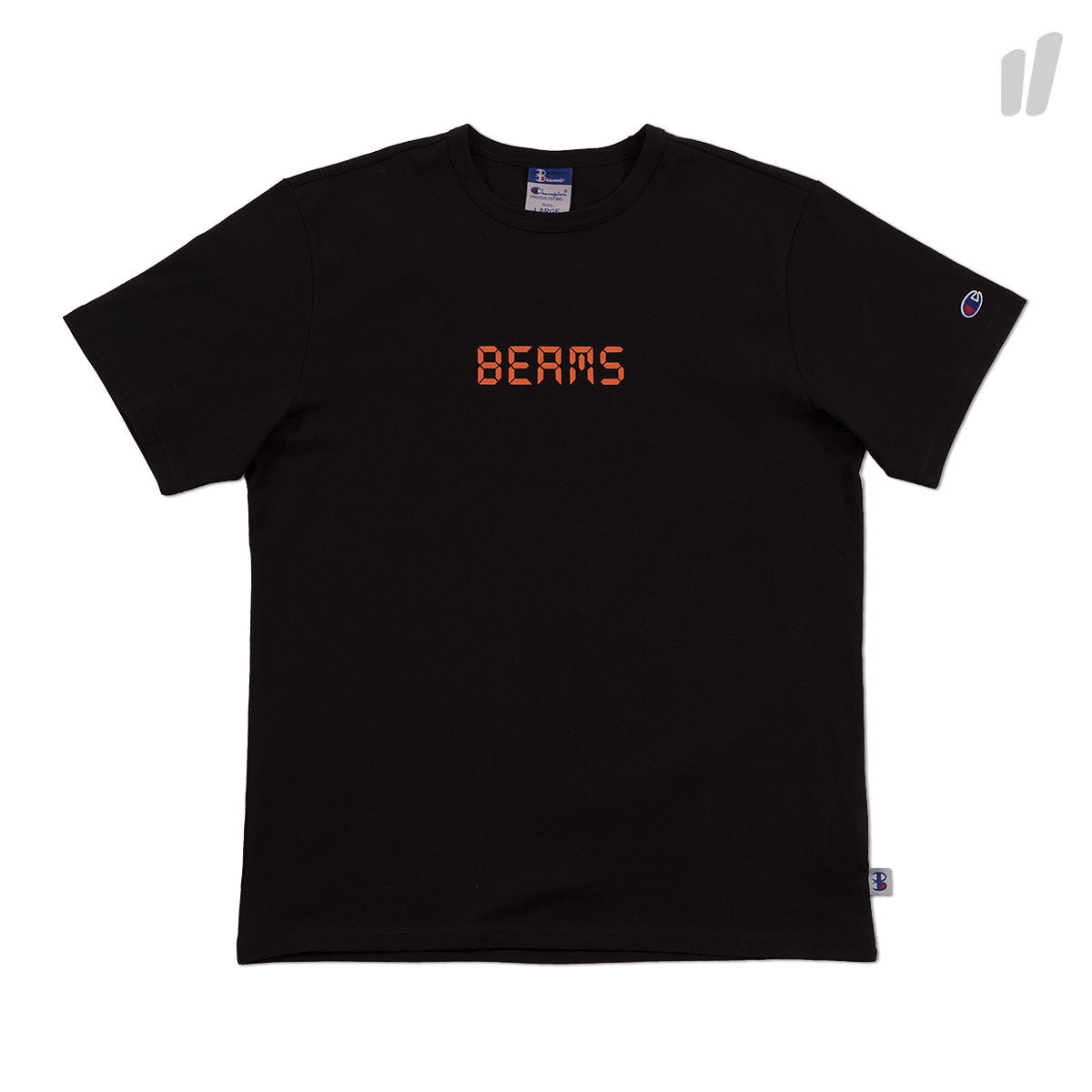 Champion Crewneck T-Shirt Black T-Shirts 211653S18 KK001 / NBK | Overkill