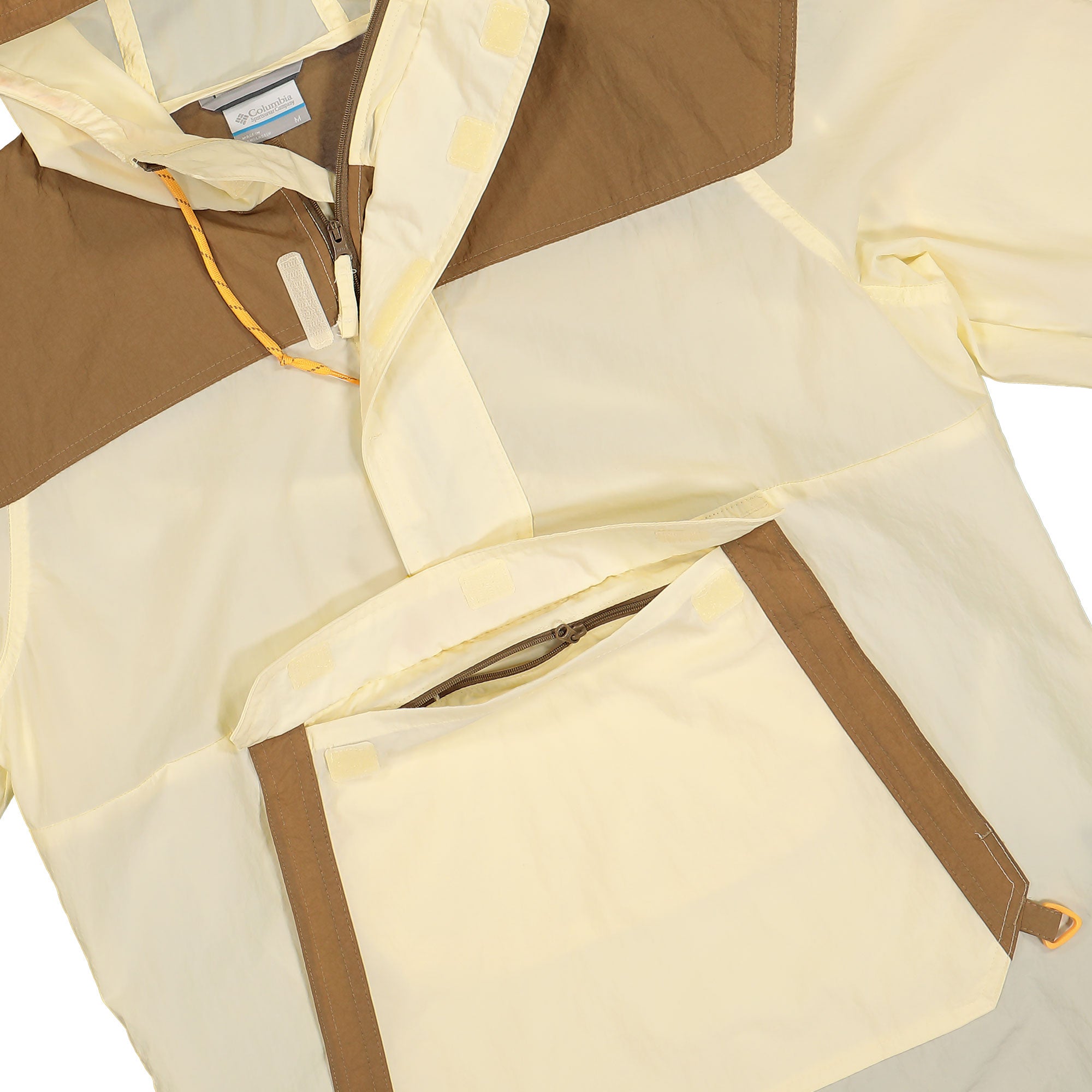 Columbia Challenger Windbreaker Anorak Lemon Wash, Delta Windbreaker Detail view 1 | Overkill