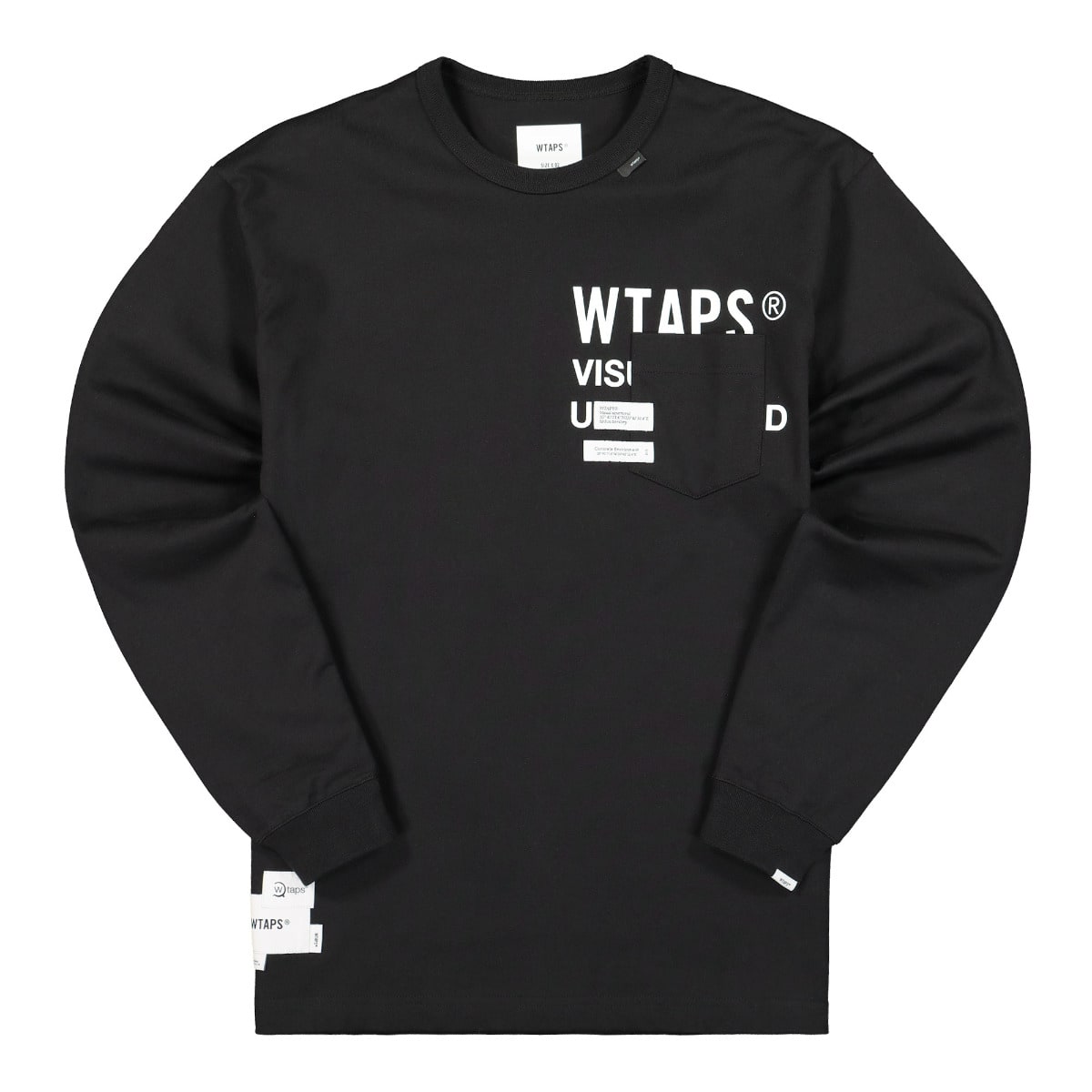 WTAPS Insect 02 Longsleeve Shirt Black Longsleeves 211ATDT-CSM17 | Overkill
