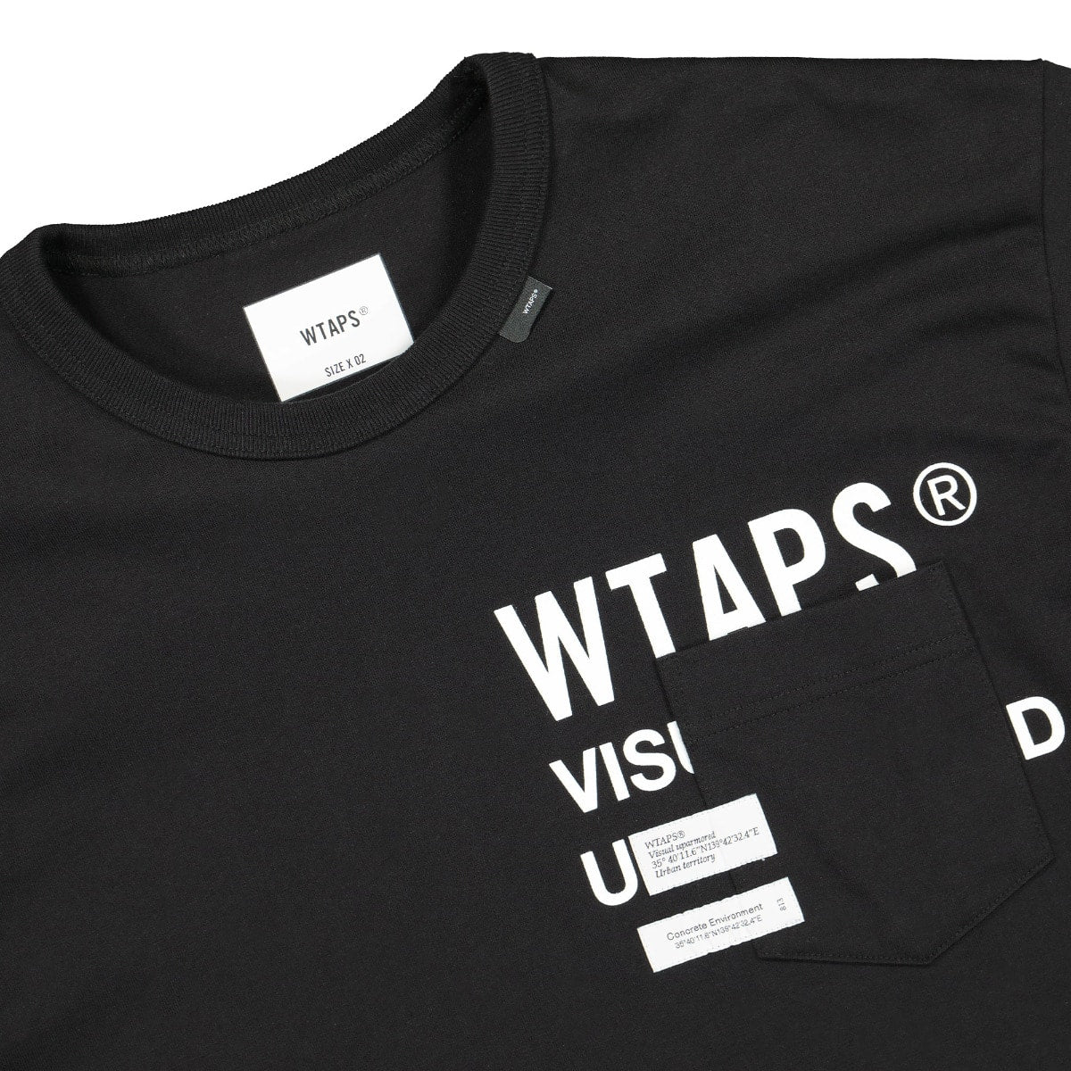 WTAPS Insect 02 Longsleeve Shirt Black Longsleeves Close-up | Overkill