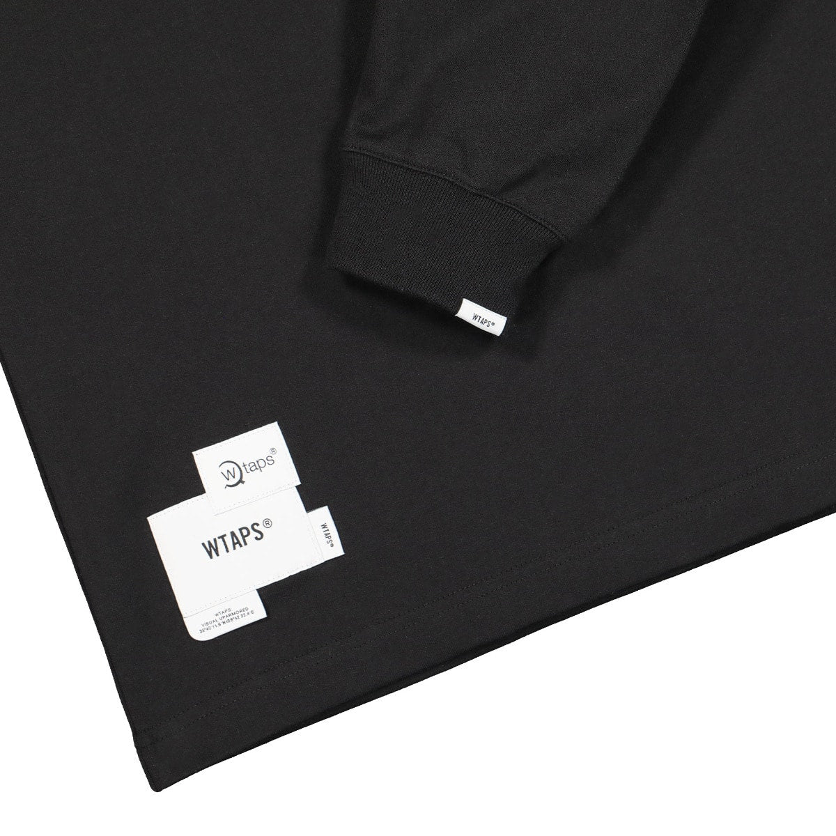 WTAPS Insect 02 Longsleeve Shirt Black Longsleeves Detailfoto | Overkill
