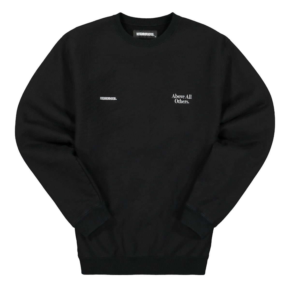 Neighborhood Sweater Black Sweatshirts 211FPNH-CSM03 | Overkill