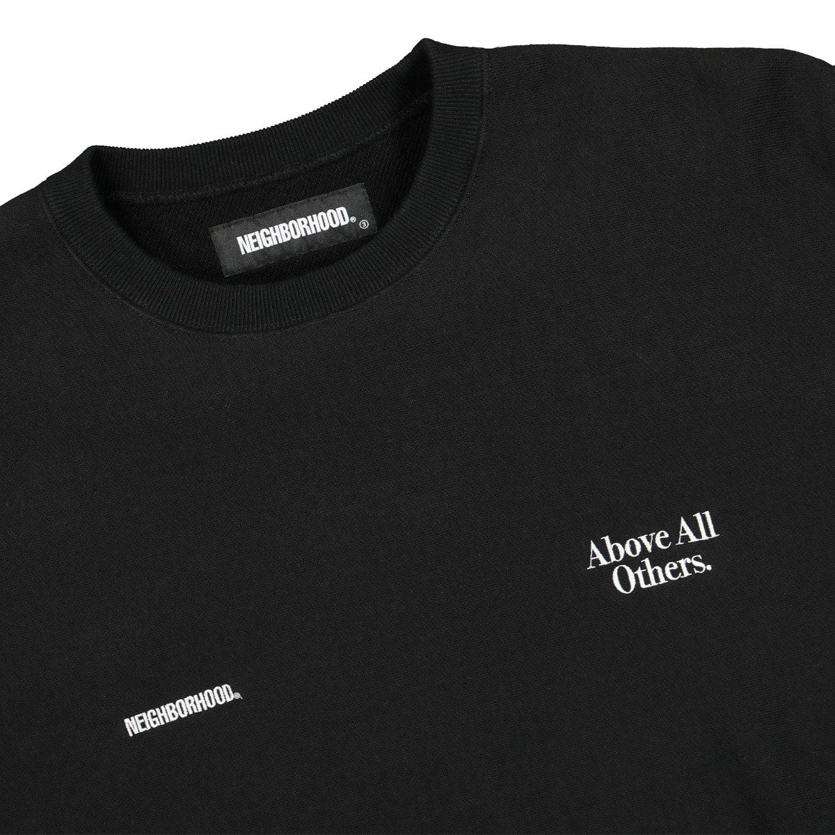 Neighborhood Sweater Black Sweatshirts Close-up | Overkill