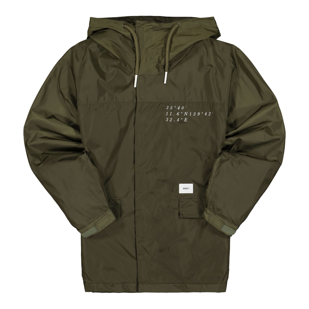 WTAPS Pillar Jacket Olive Drab Jackets 211WVDT-JKM03 | Overkill