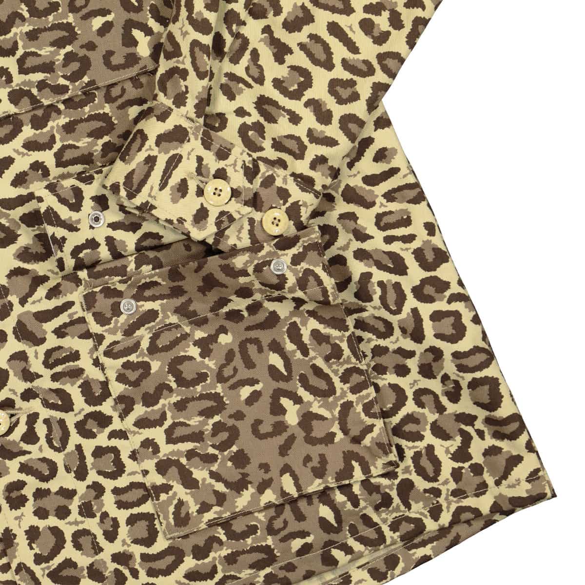 WTAPS Jungle 01 Camo Long Sleeve Shirt Beige Shirts Detailfoto | Overkill