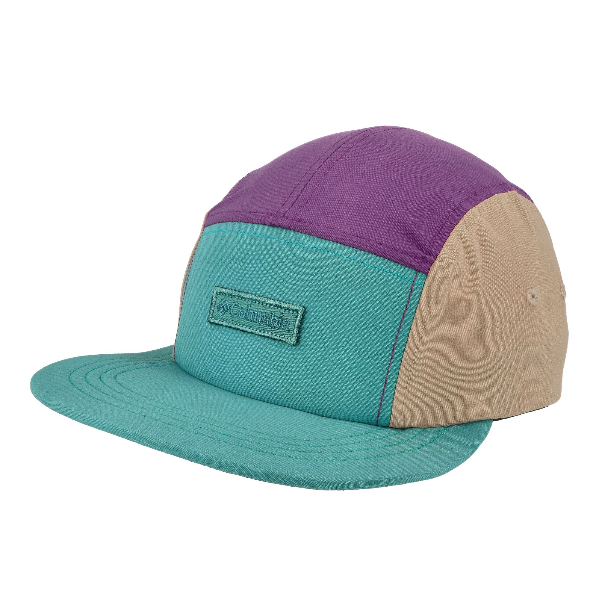 Columbia Creek Side 5 Panel Hat Teal, Razzle, Canoe Caps 2120431330 | Overkill