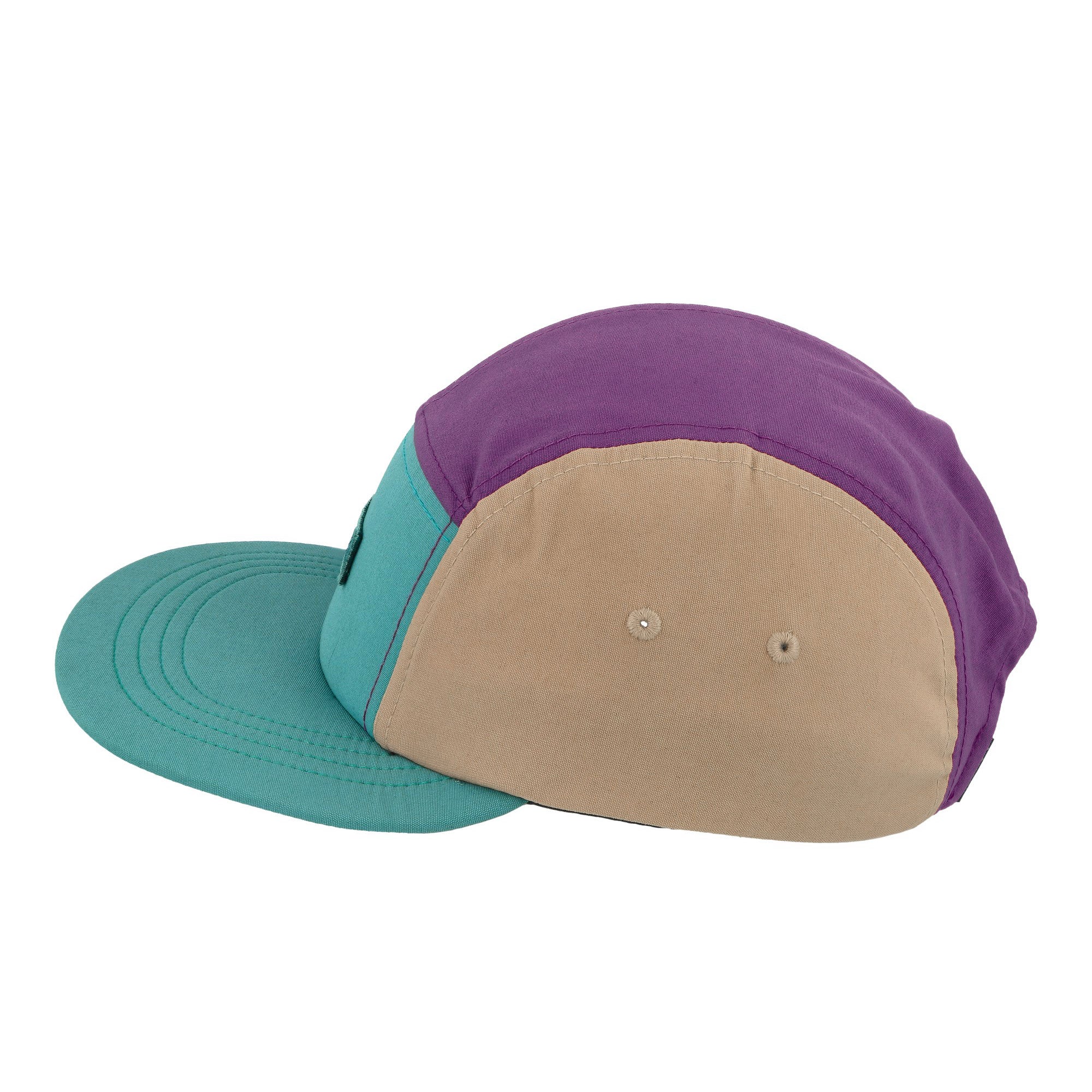 Columbia Creek Side 5 Panel Hat Teal, Razzle, Canoe Caps Material | Overkill
