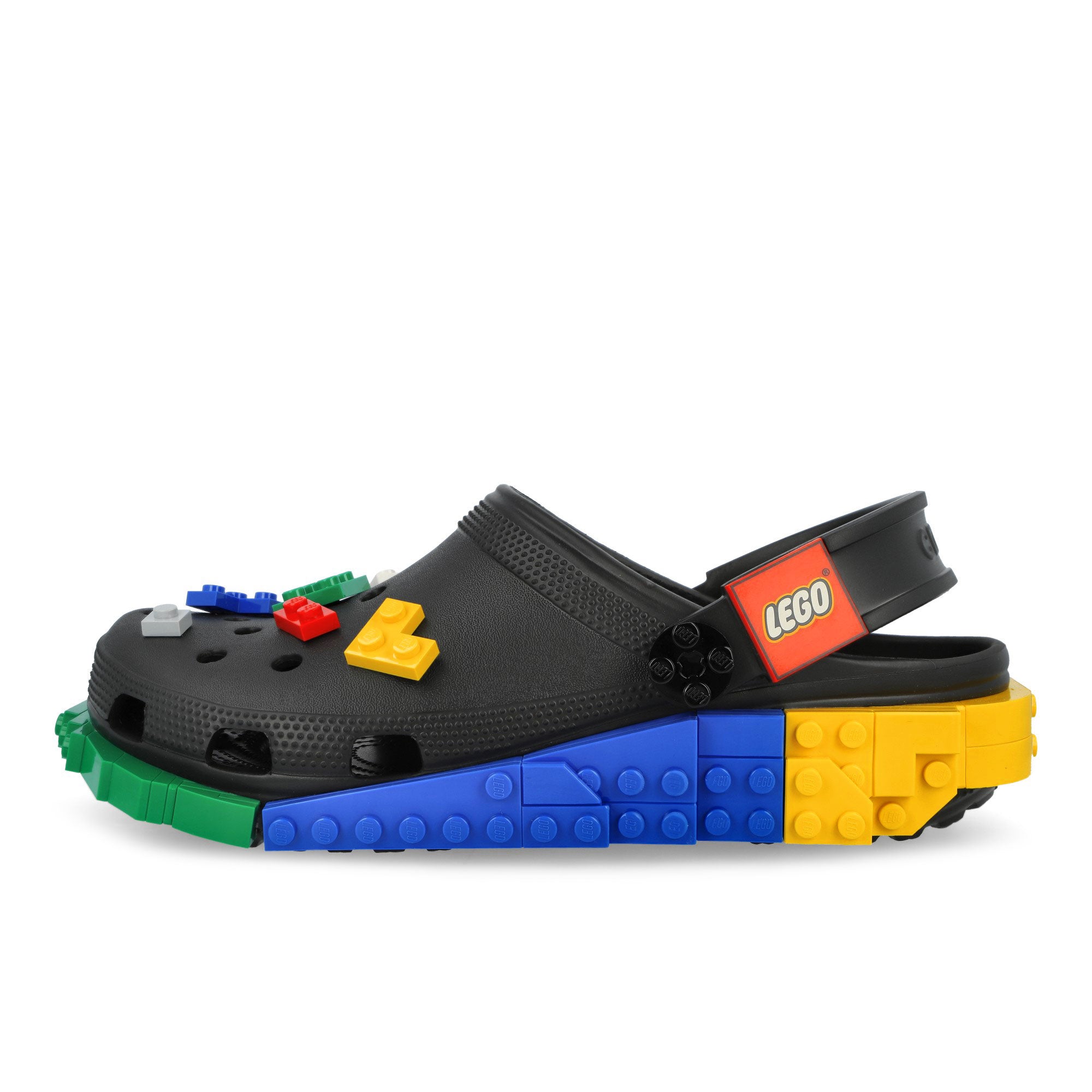 LEGO x Crocs 4LW Masterbrand Clog Multicolor Slides, Sandals & Slippers 212388-90H | Overkill