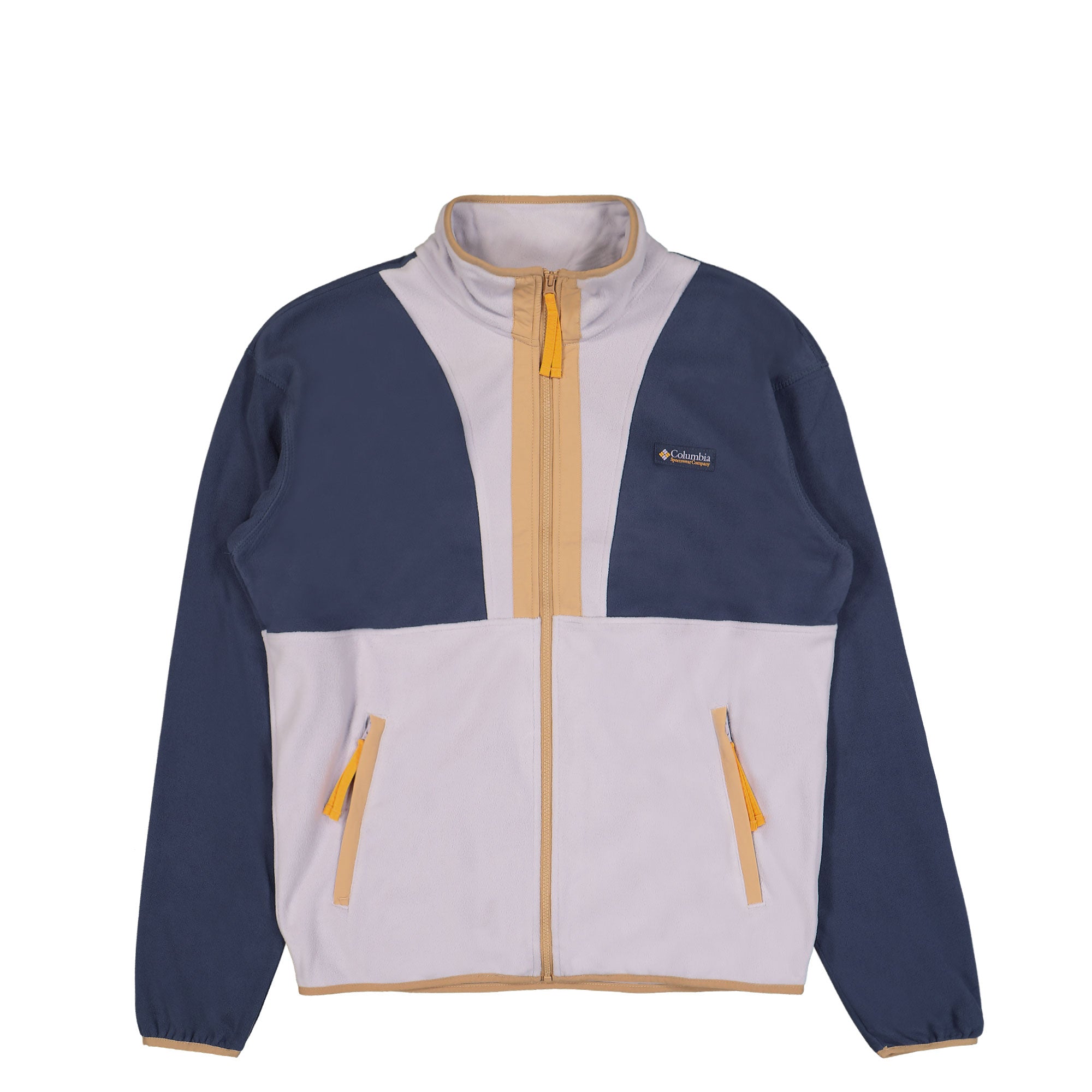 Columbia Backbowl II Lightweight FZ Fleece Nocturnal, Lavender Pearl Fleece Jackets 2126241466 | Overkill