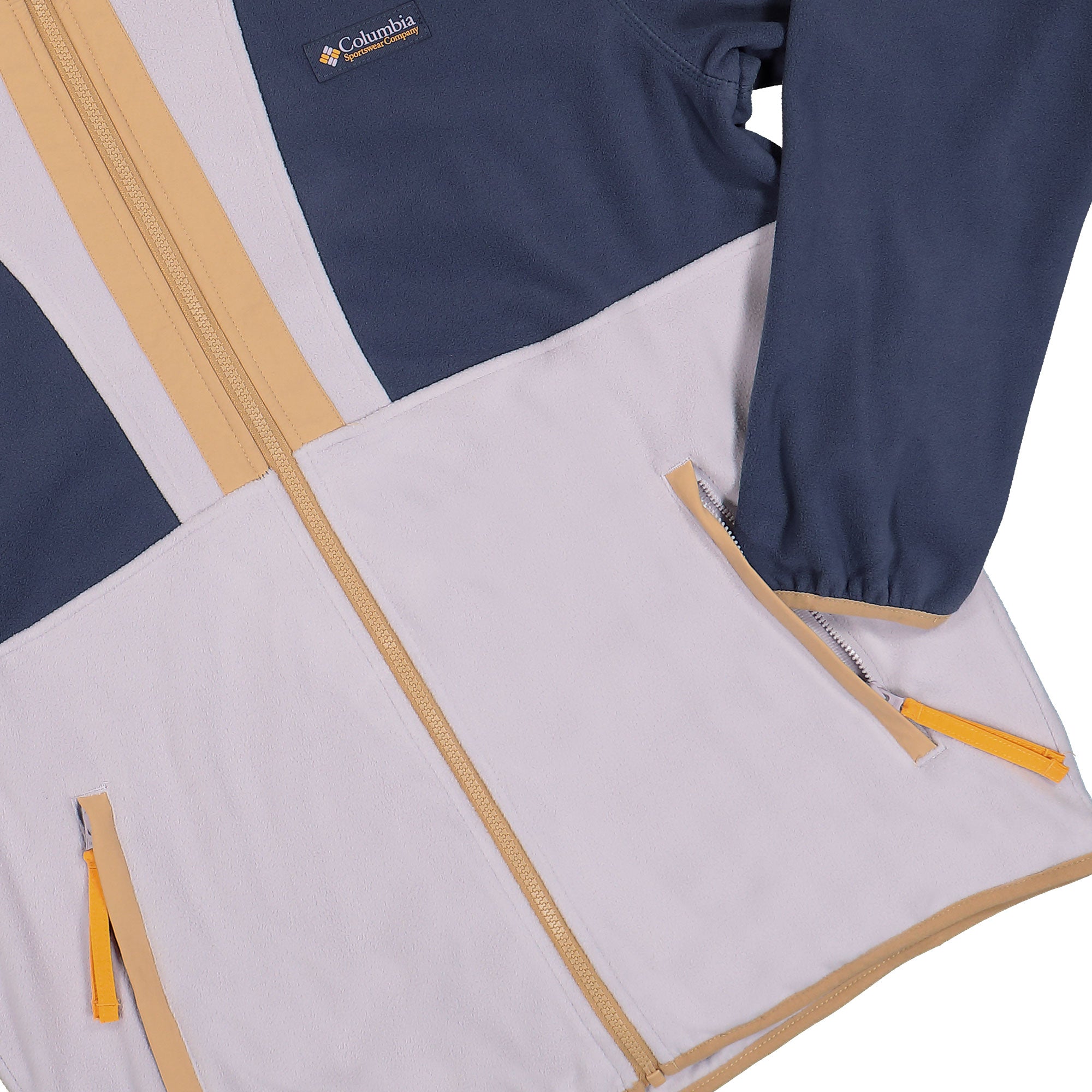 Columbia Backbowl II Lightweight FZ Fleece Nocturnal, Lavender Pearl Fleece Jackets Detailfoto | Overkill