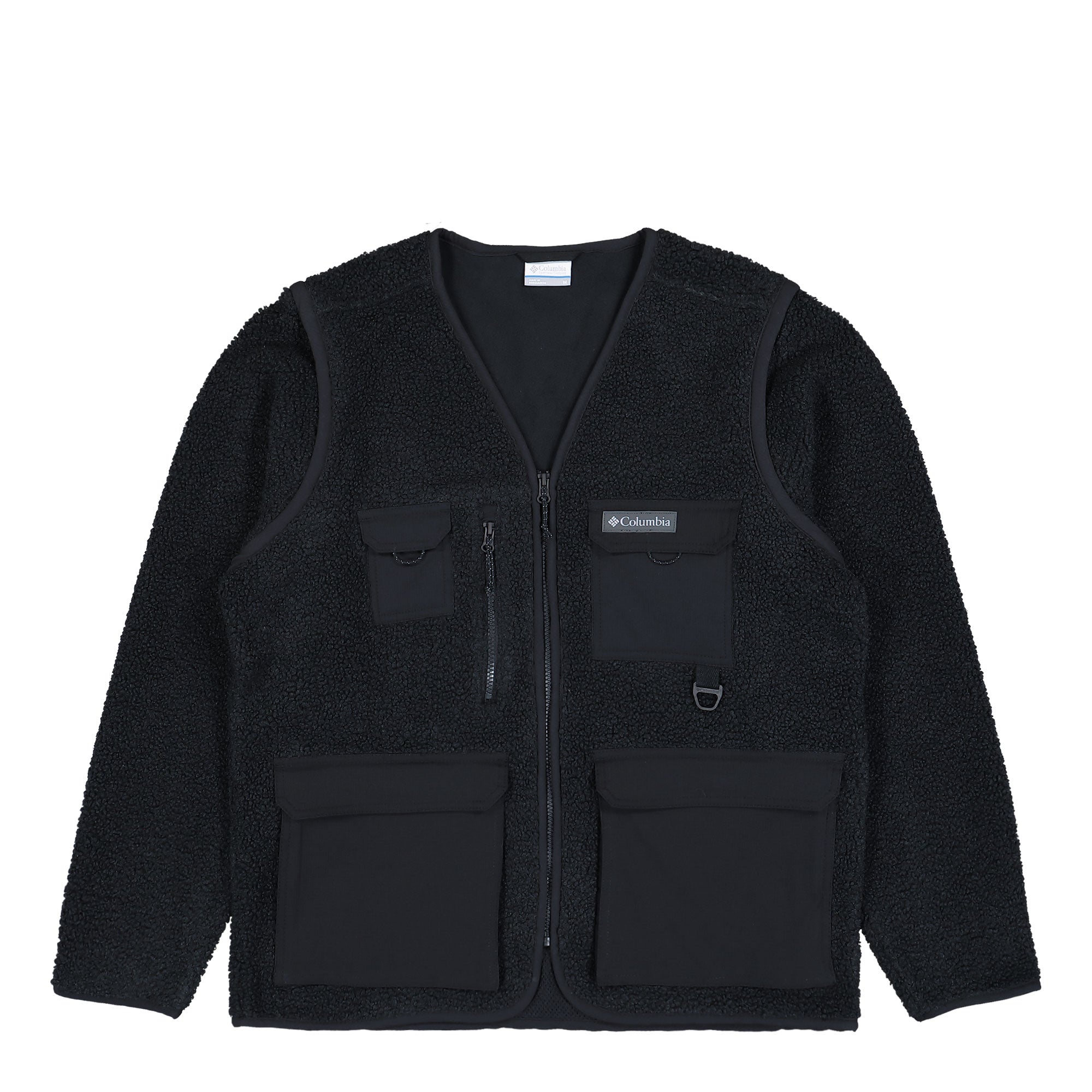 Columbia Granite Point Convertible Fleece Black Fleece Jackets 2135641010 | Overkill