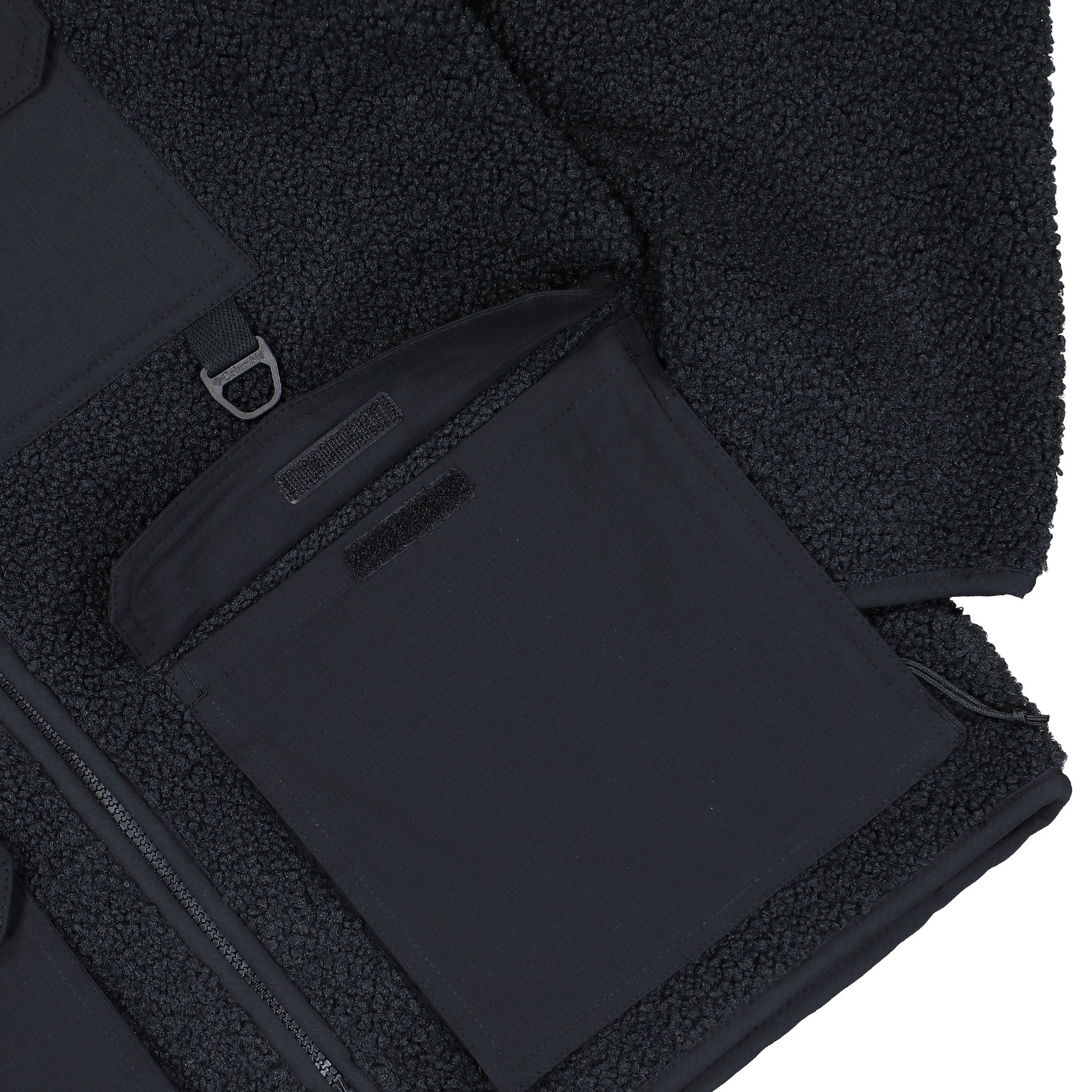 Columbia Granite Point Convertible Fleece Black Fleece Jackets 2135641010 Detail View 1 | Overkill