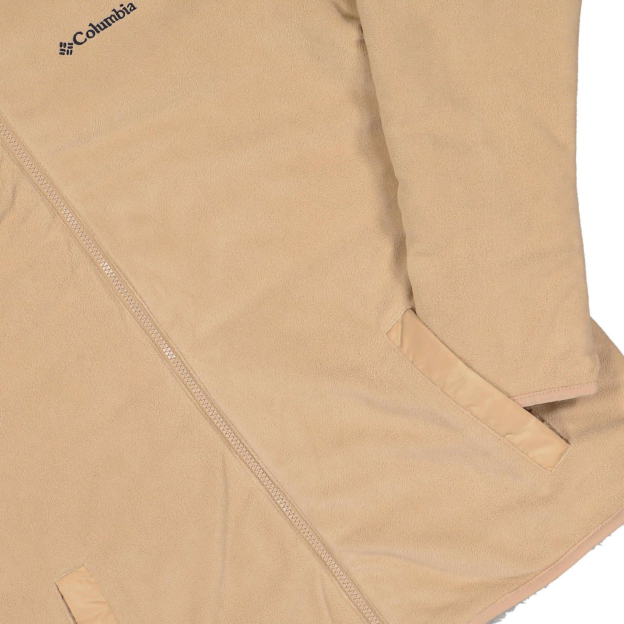 Columbia Winter Pass Reversible Fleece Canoe, Dark Stone, Peaked Tonal Fleece Jackets 2135651262 Detail View 3 | Overkill