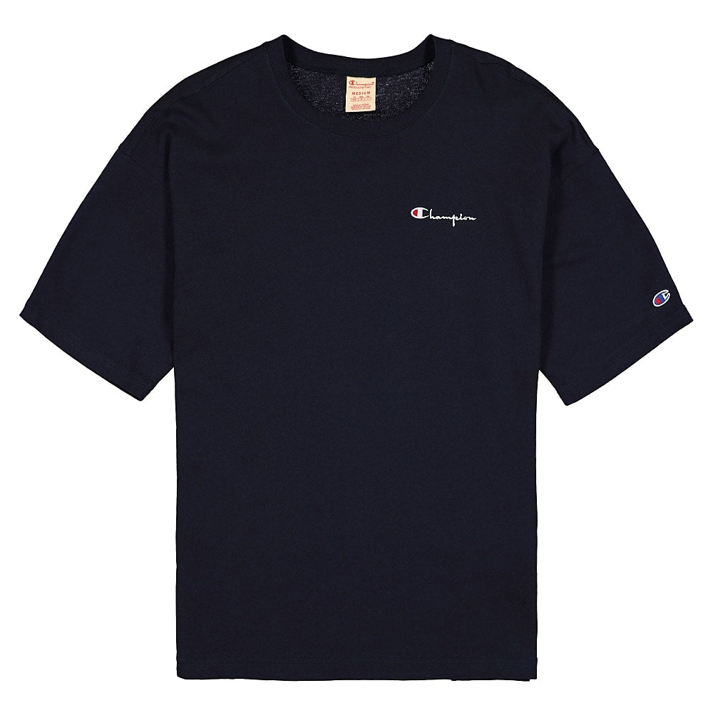 Champion Crewneck T-Shirt Navy T-Shirts 214282-BS501 | Overkill
