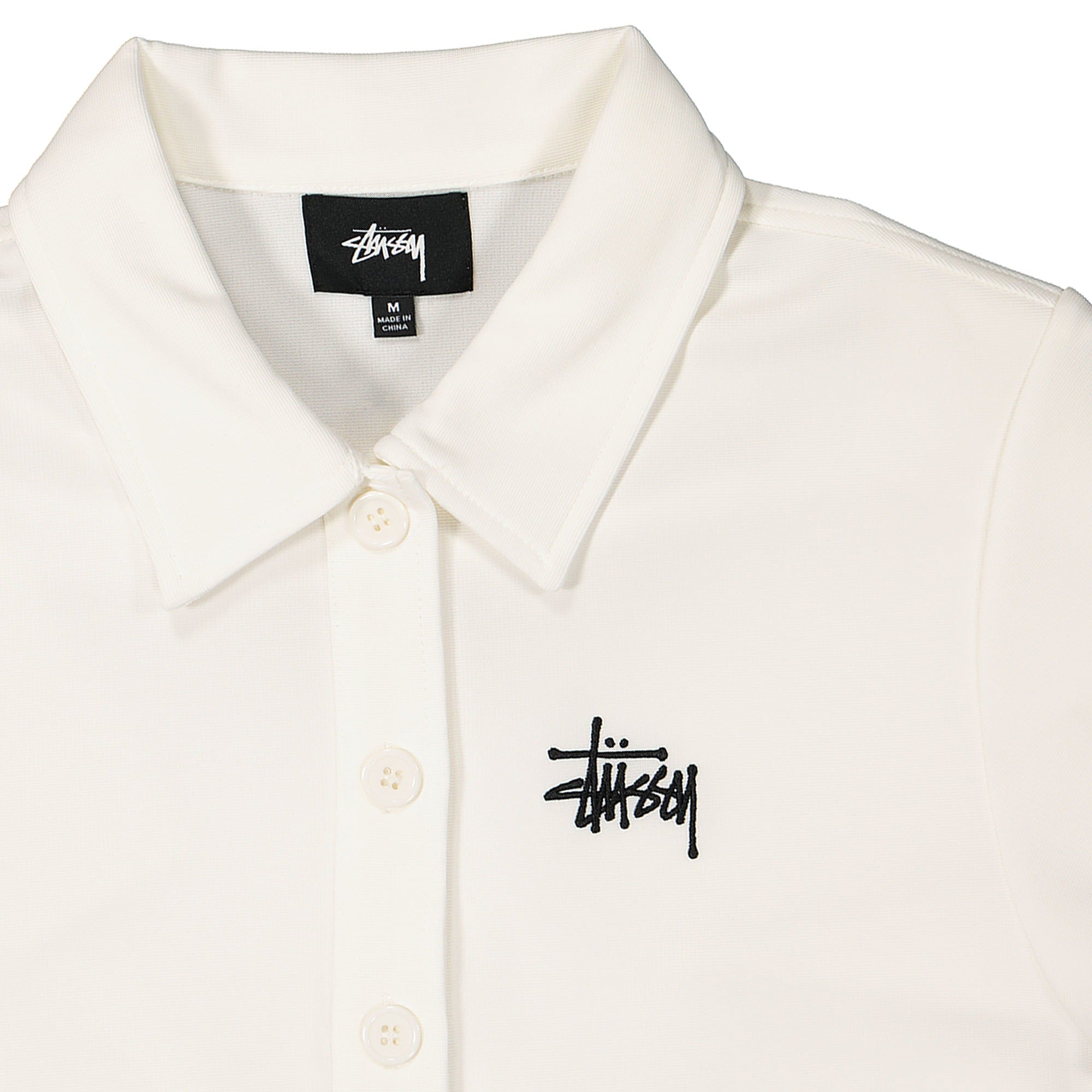 Stussy Poly Knit Dress White Dresses Close-up | Overkill