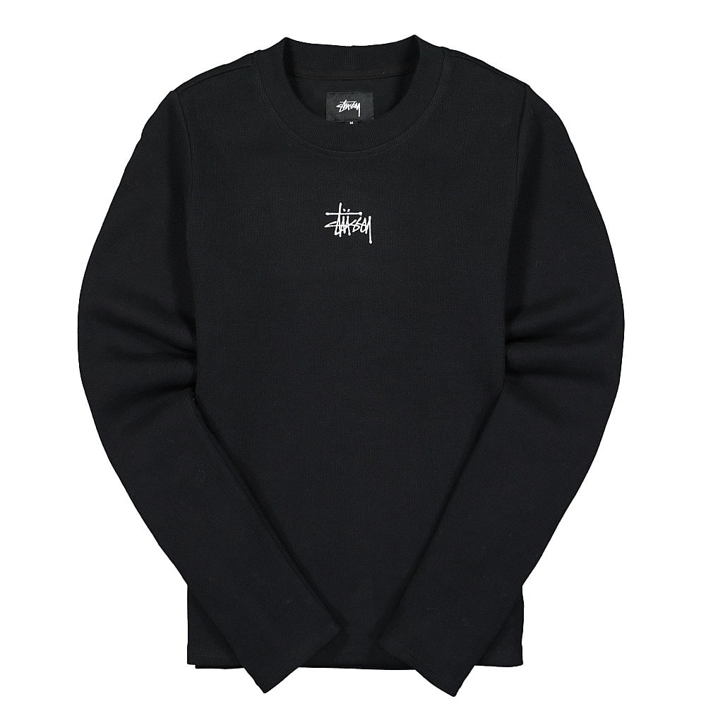 Stussy Baby Rip Longsleeve Tee Black Longsleeves 214539 / 0001 | Overkill
