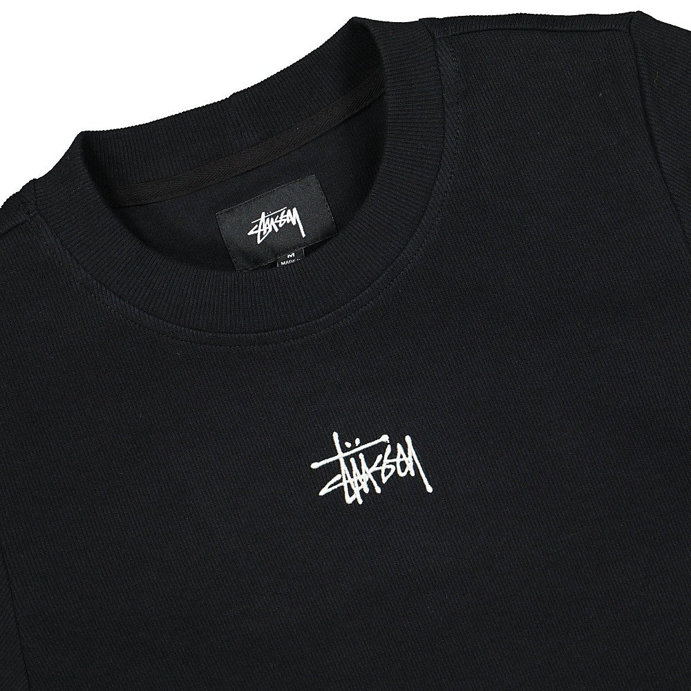 Stussy Baby Rip Longsleeve Tee Black Longsleeves Close-up | Overkill