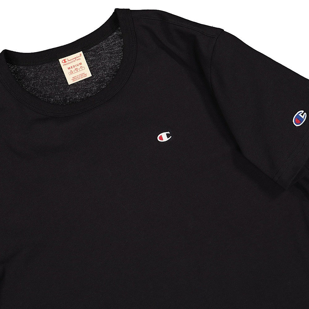 Champion Crewneck T-Shirt Black T-Shirts Close-up | Overkill