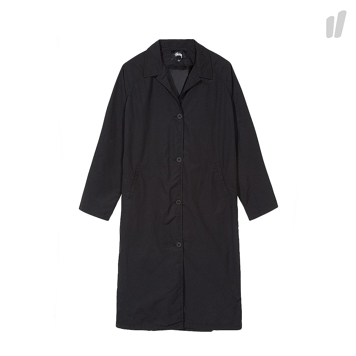 Stussy Wmns Elsa Long Coat Black Coats 215083 / 0001 | Overkill