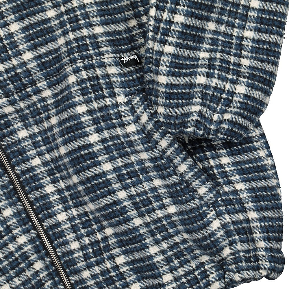 Stussy Flannel Work Jacket Plaid Jackets Detailfoto | Overkill