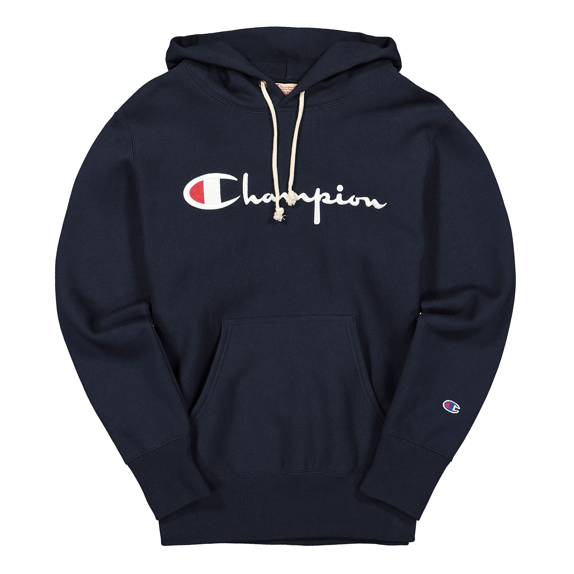 Champion Hooded Sweatshirt Navy Hoodies 215159-BS501 | Overkill