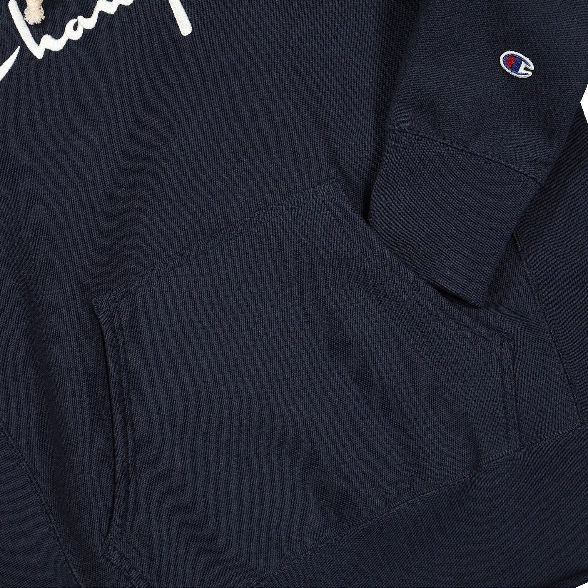 Champion Hooded Sweatshirt Navy Hoodies Detailfoto | Overkill