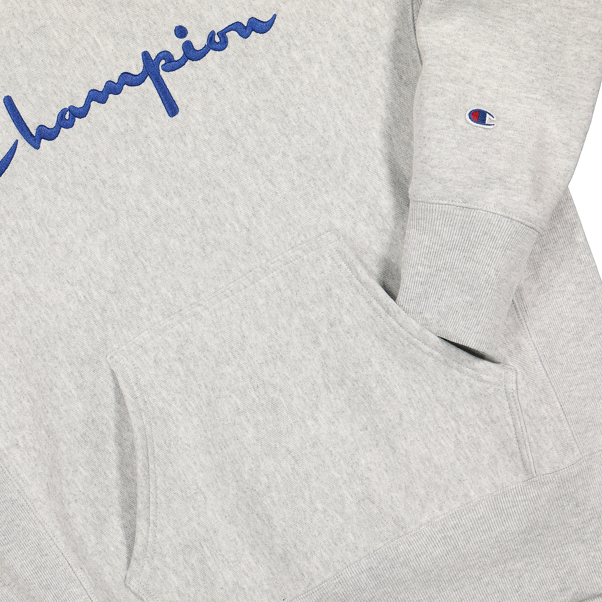 Champion Hooded Sweatshirt Grey Hoodies Detailfoto | Overkill