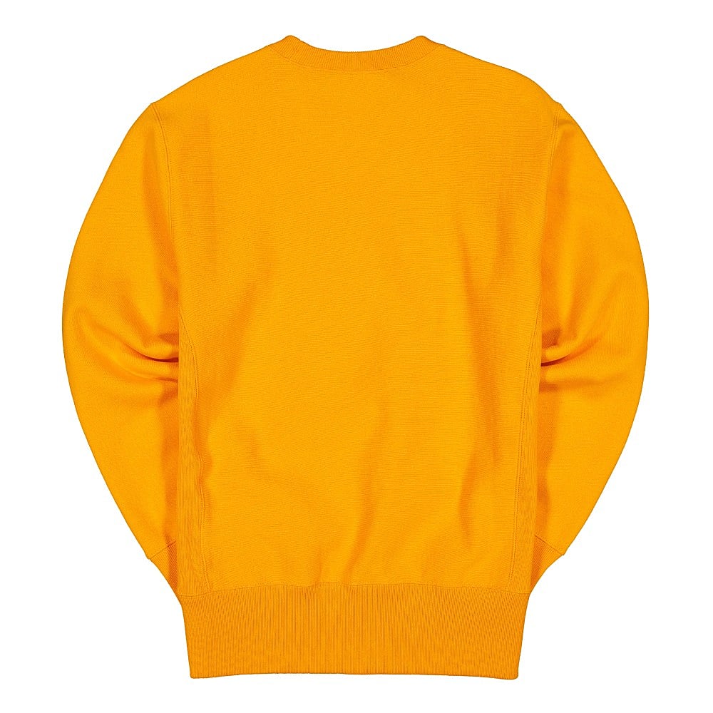 Champion Crewneck Sweatshirt Yellow Sweatshirts Material | Overkill