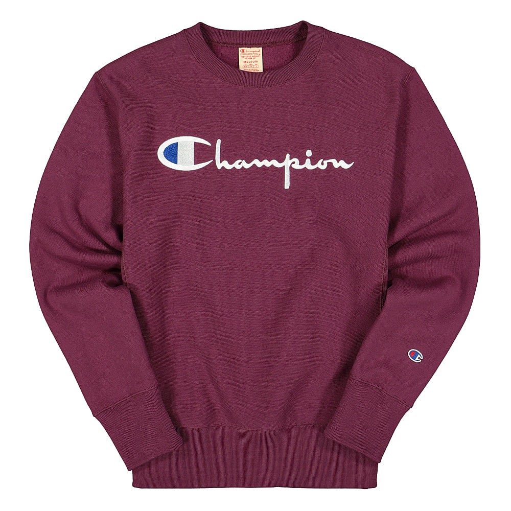 Champion Crewneck Sweatshirt Purple Sweatshirts 215160-VS506 | Overkill