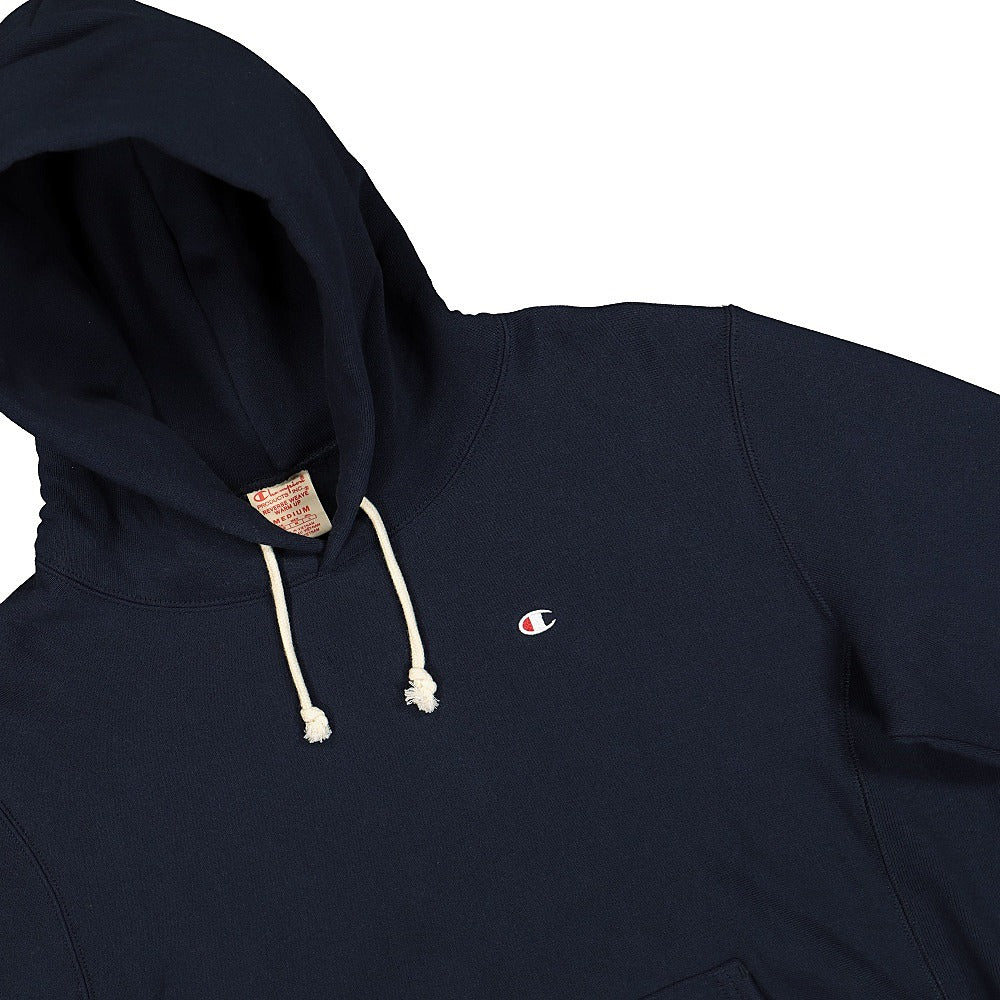 Champion Hooded Sweatshirt Navy Hoodies Close-up | Overkill