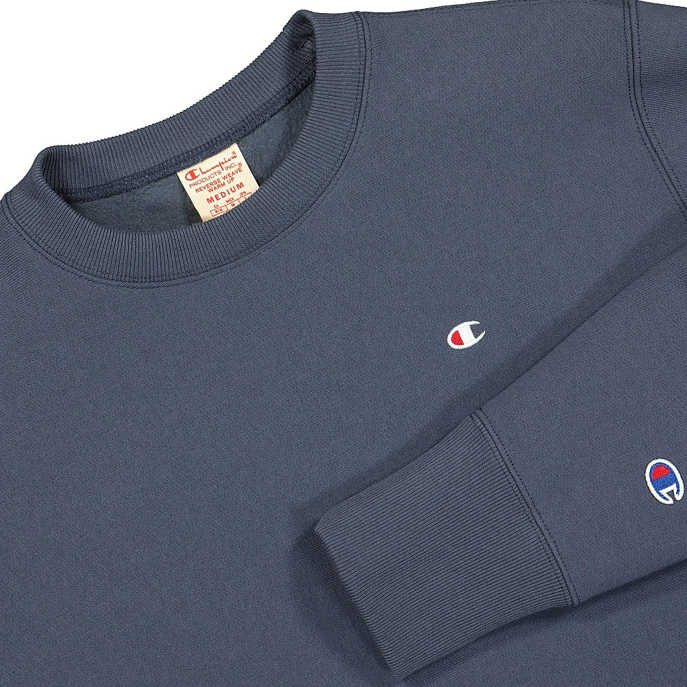 Champion Crewneck Sweatshirt Grey Sweatshirts Close-up | Overkill